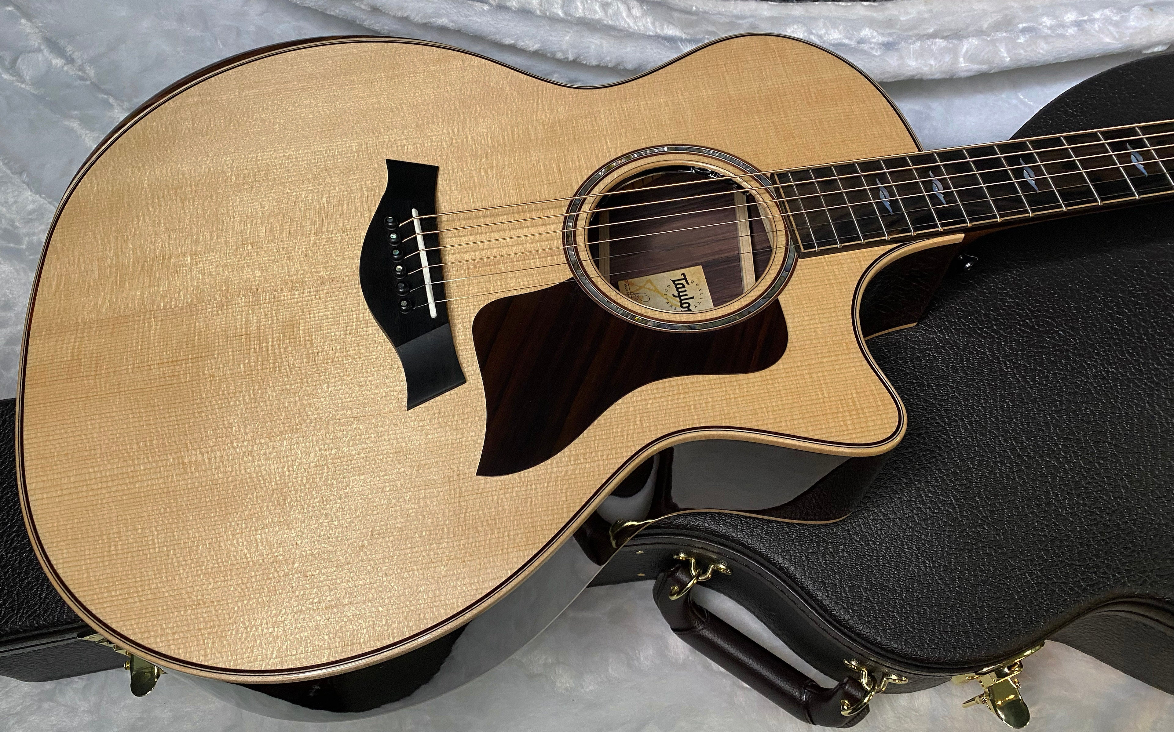 NEW ! Taylor 814ce Acoustic-Electric Guitar - Natural Gloss - 4.5lbs - Authorized Dealer - G07142