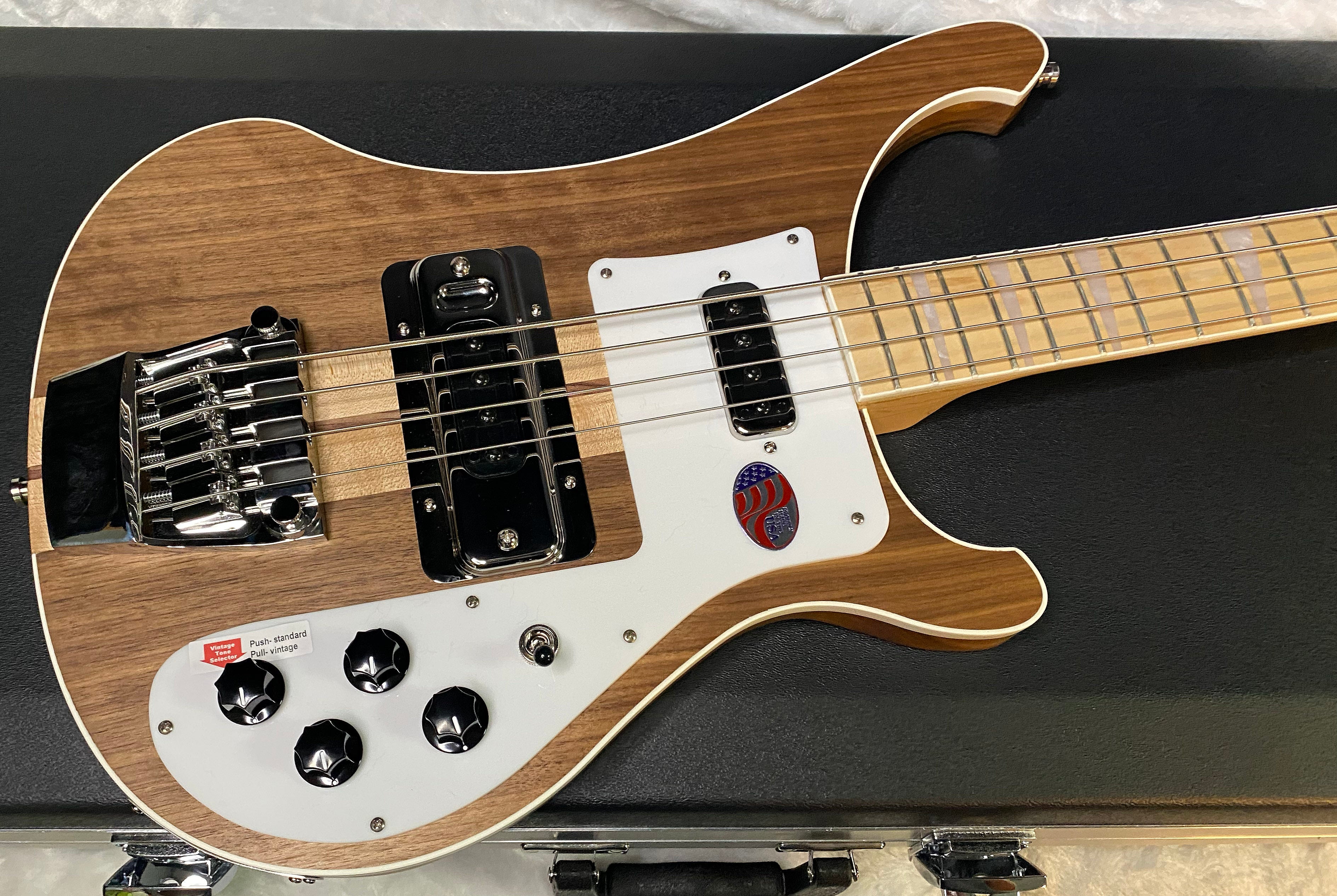 NEW! Rickenbacker 4003 W Walnut - 4-String Bass - Authorized Dealer - 9.2 lbs - G07139