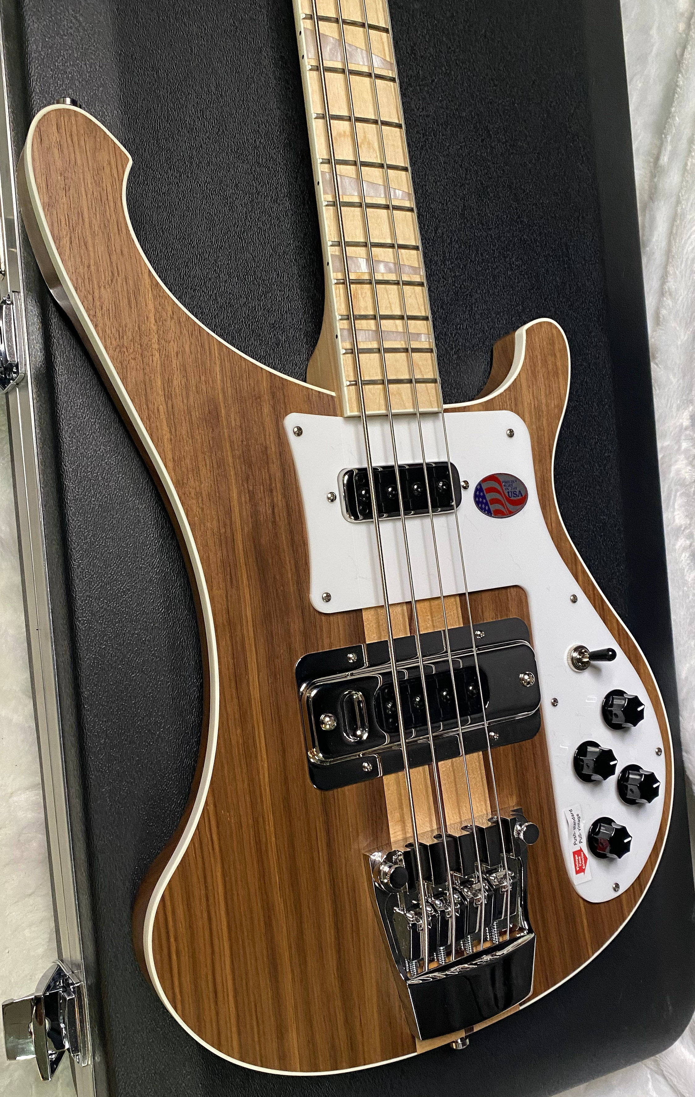 NEW! Rickenbacker 4003 W Walnut - 4-String Bass - Authorized Dealer - 9.2 lbs - G07139