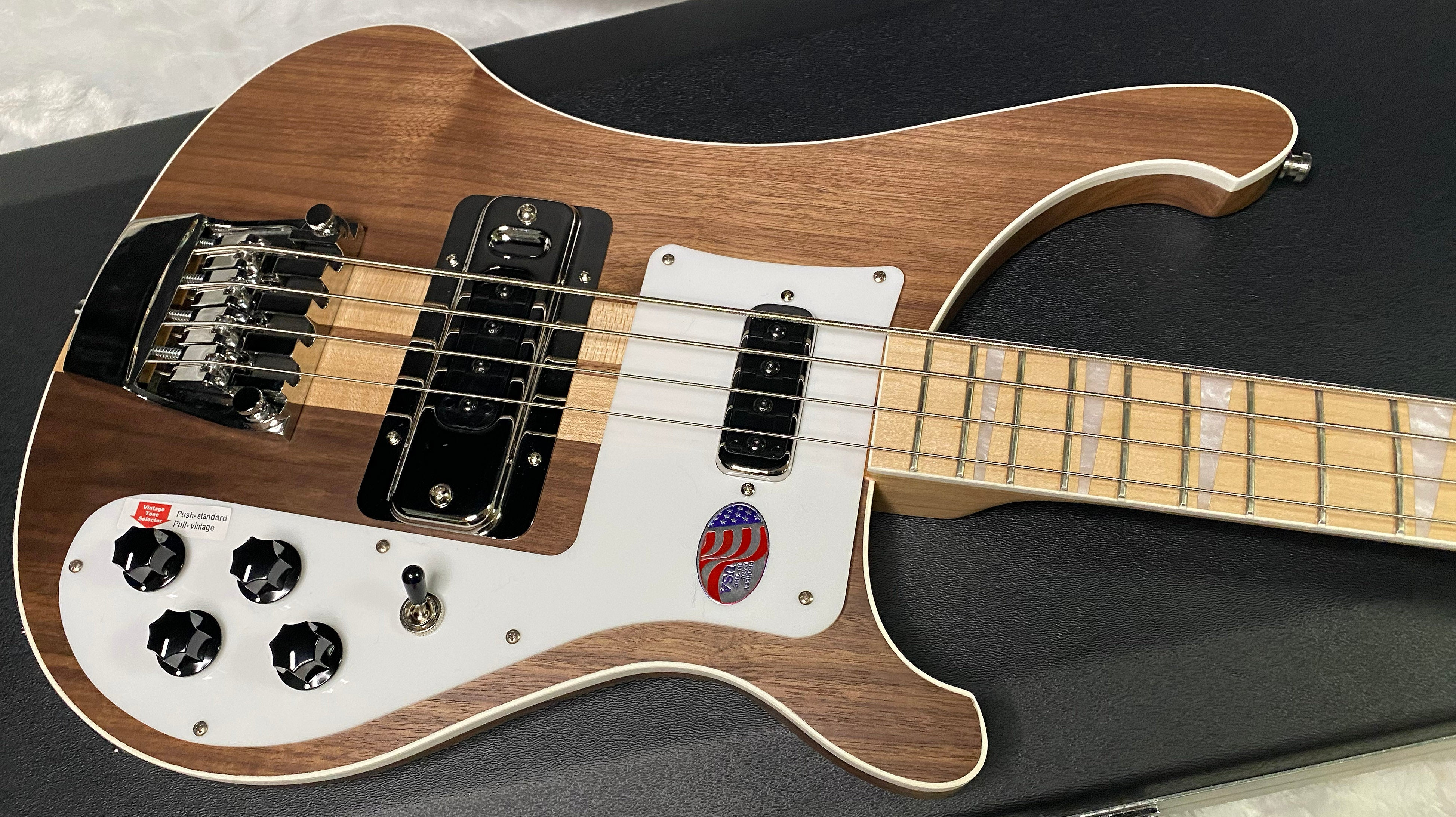 NEW! Rickenbacker 4003 W Walnut - 4-String Bass - Authorized Dealer - 8.65 lbs - G07134