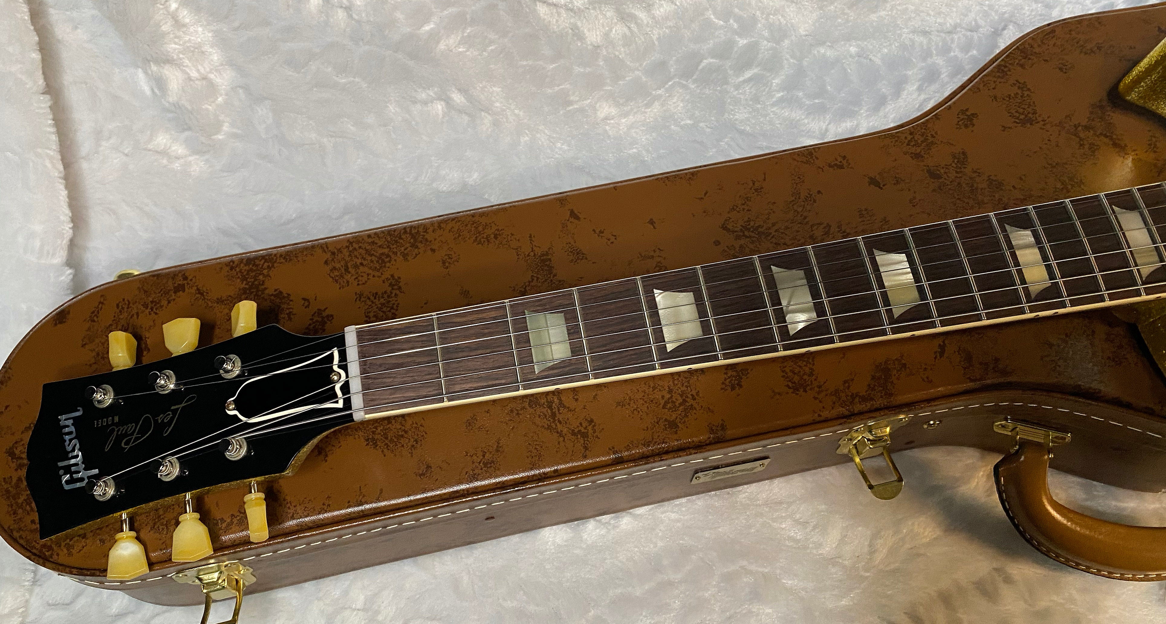 NEW! Gibson Custom Shop Murphy Lab '56 Les Paul ALL GOLD SPARKLE Reissue - Ultra Light Aged - 8.6 lbs - Authorized Dealer - G05052