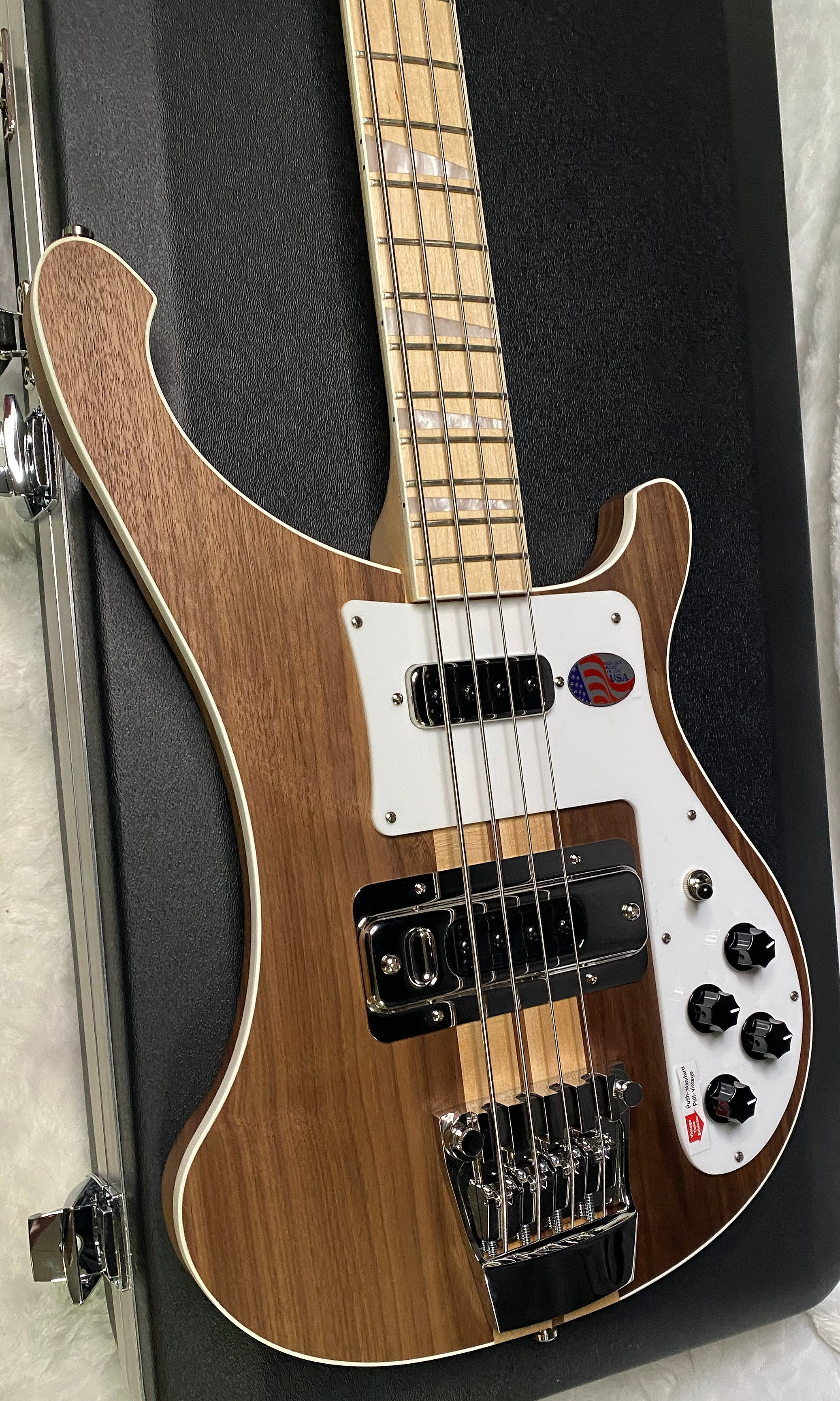 NEW! Rickenbacker 4003 W Walnut - 4-String Bass - Authorized Dealer - 8.65 lbs - G07134