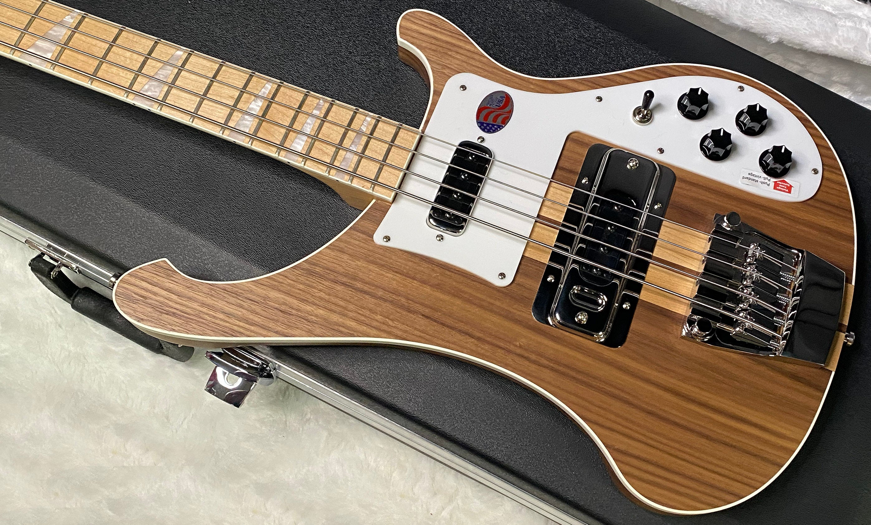NEW! Rickenbacker 4003 W Walnut - 4-String Bass - Authorized Dealer - 8.5 lbs - G07135