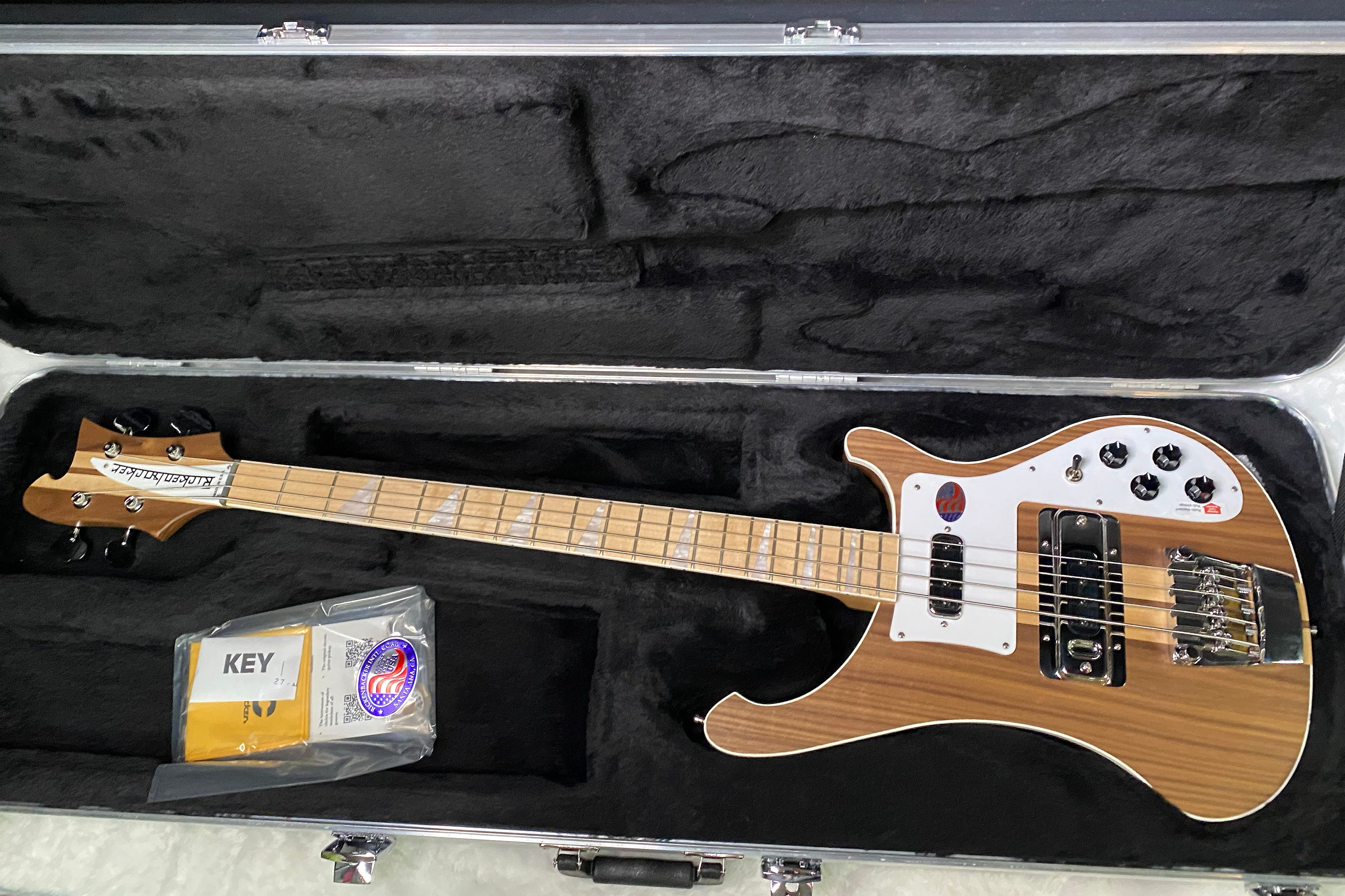 NEW! Rickenbacker 4003 W Walnut - 4-String Bass - Authorized Dealer - 8.5 lbs - G07135