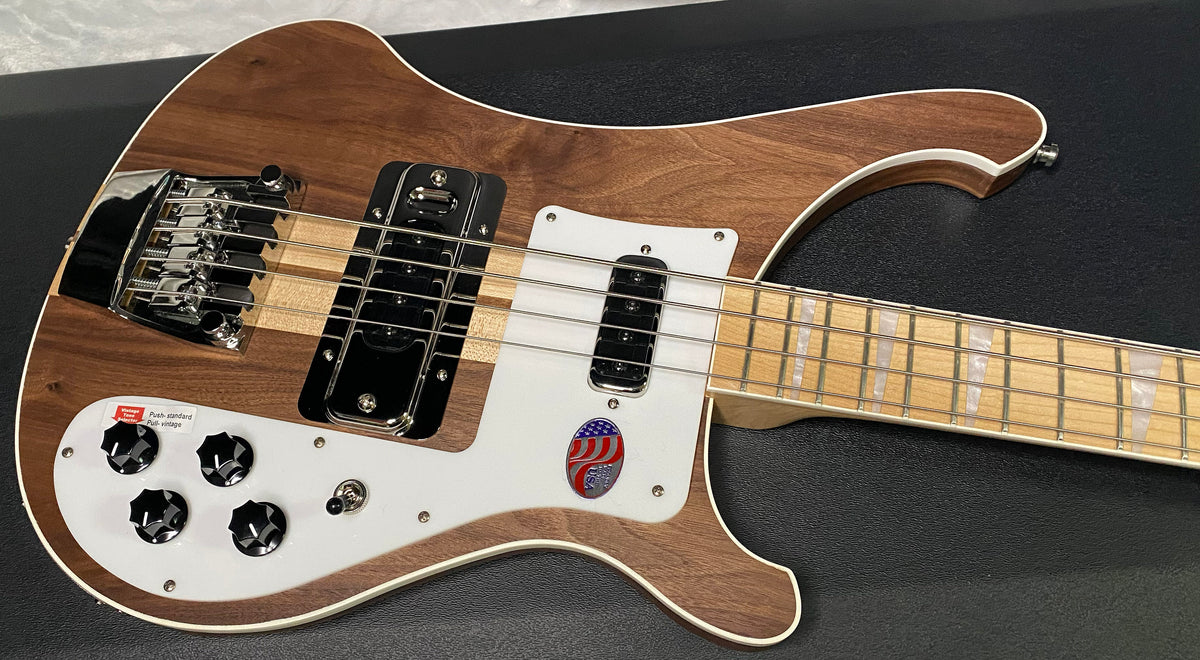 NEW! Rickenbacker 4003 W Walnut - 4-String Bass - Authorized Dealer - Only 8.25 lbs - G07136