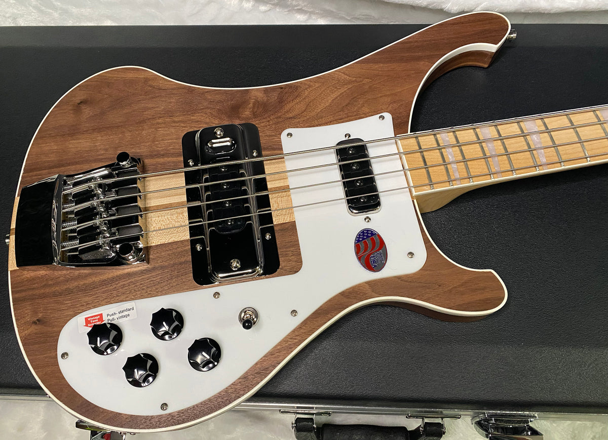 NEW! Rickenbacker 4003 W Walnut - 4-String Bass - Authorized Dealer - Only 8.25 lbs - G07136