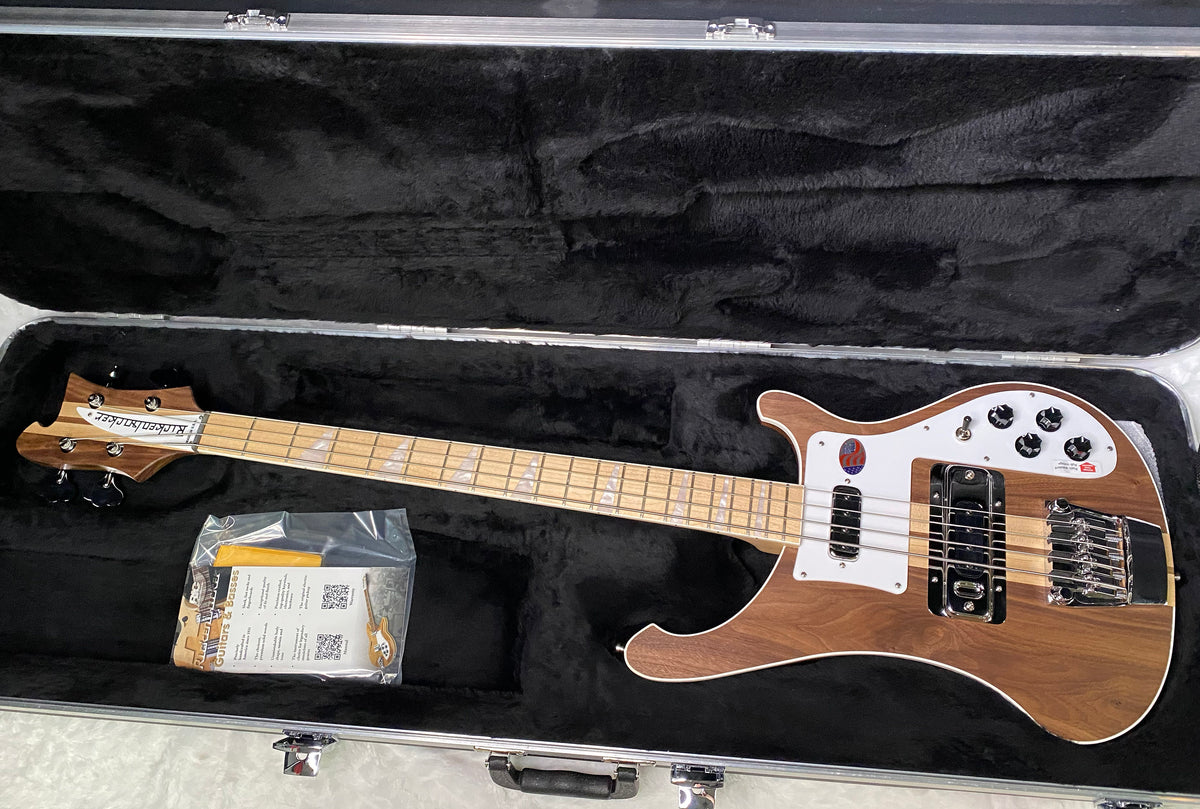 NEW! Rickenbacker 4003 W Walnut - 4-String Bass - Authorized Dealer - Only 8.25 lbs - G07136