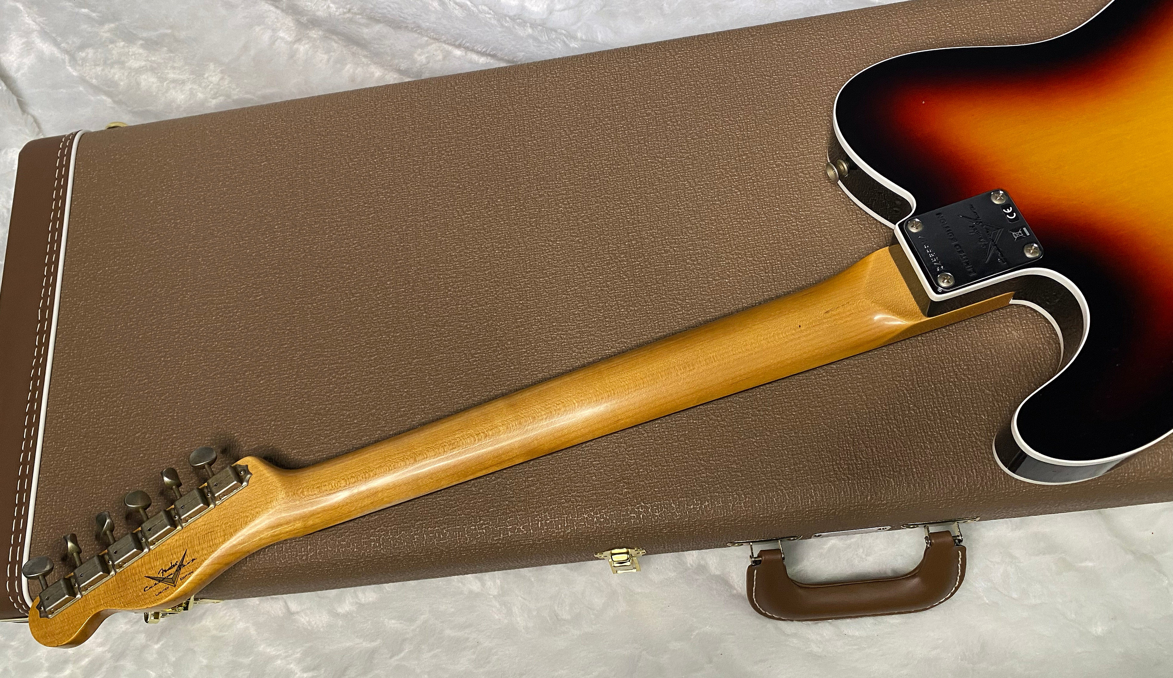 NEW! Fender Custom Shop '60 Reissue Telecaster Custom Journeyman Relic - Modern Specs - Handwound Pick-Ups - Sunburst - Authorized Dealer - 7.4lbs - G06489