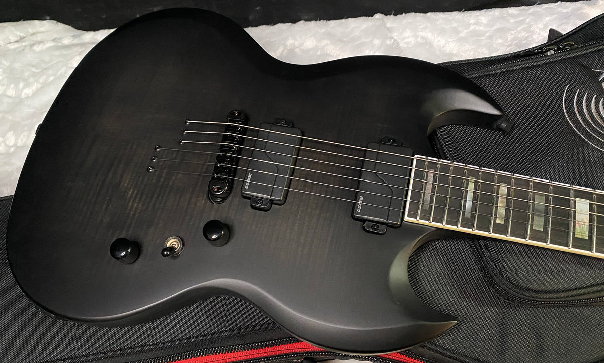 NEW! Epiphone Prophecy SG Inspired by Gibson - Obsidian Storm Satin - Authorized Dealer - 8lbs - G07870