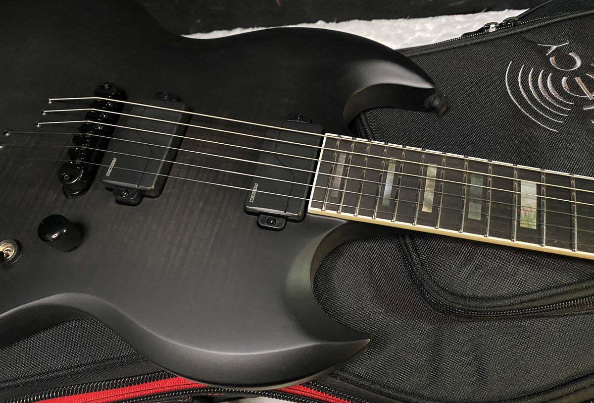 NEW! Epiphone Prophecy SG Inspired by Gibson - Obsidian Storm Satin - Authorized Dealer - 8lbs - G07870