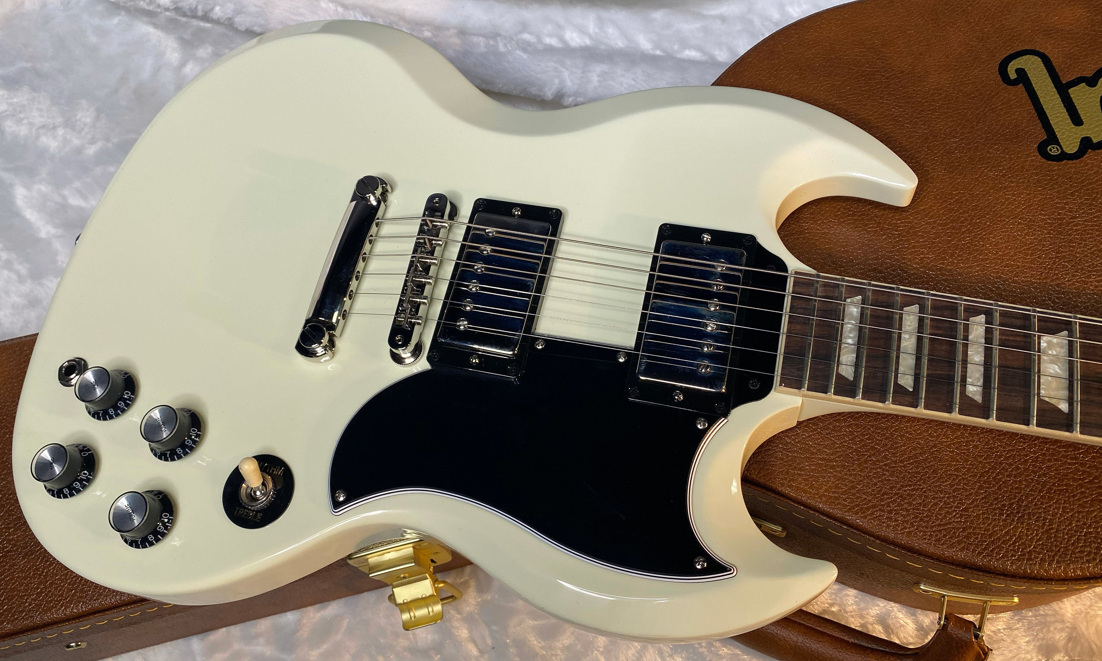 NEW ! Gibson SG Standard '61 Stop Bar - Classic White - Only 6.6 lbs - Authorized Dealer - G06438