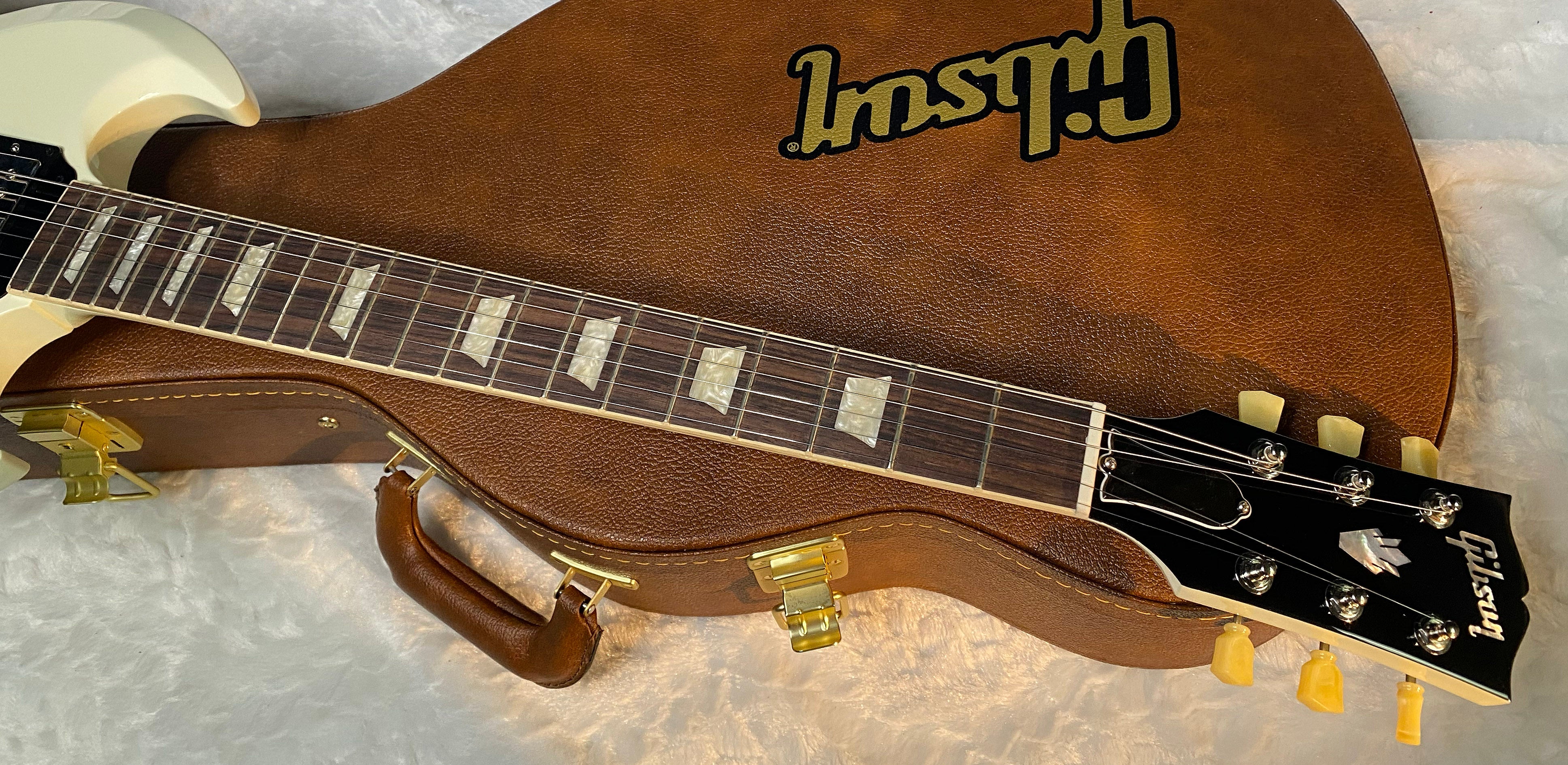 NEW ! Gibson SG Standard '61 Stop Bar - Classic White - Only 6.6 lbs - Authorized Dealer - G06438