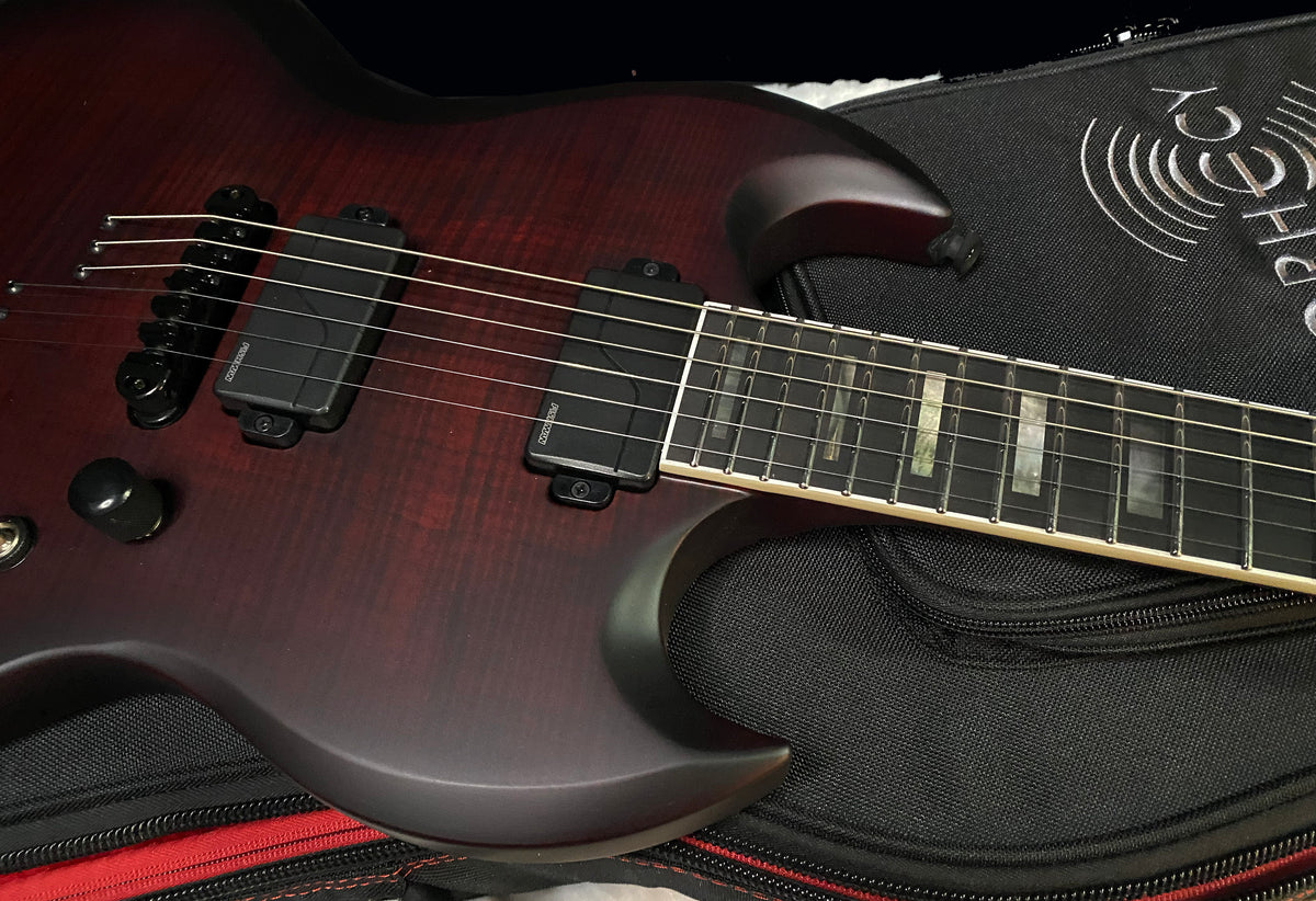 NEW! Epiphone Prophecy SG Inspired by Gibson - Crimson Fog Satin - Authorized Dealer - 8lbs - G07848