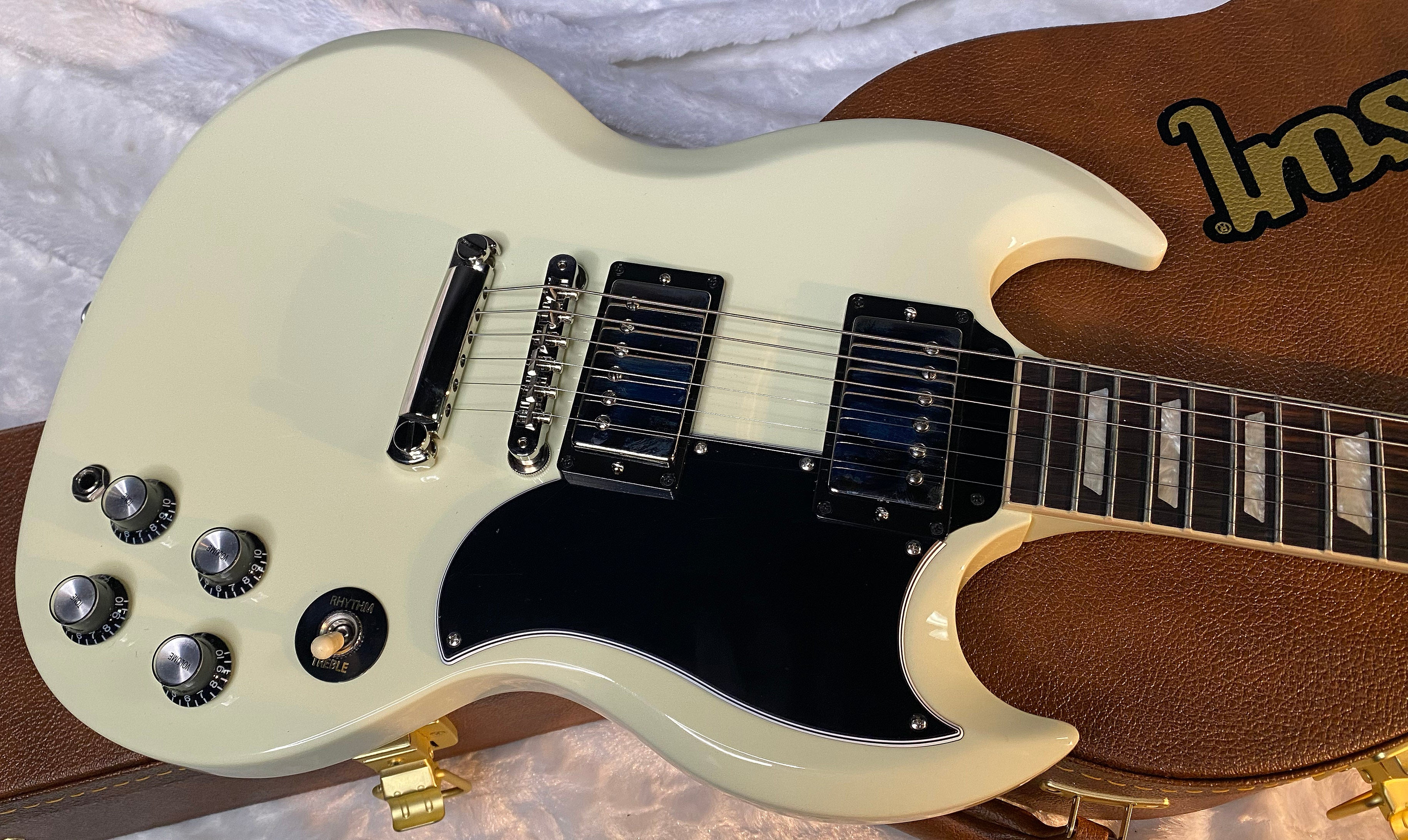 NEW ! Gibson SG Standard '61 Stop Bar - Classic White - Only 6.55 lbs - Authorized Dealer - G06434