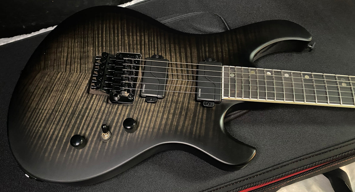 NEW! Epiphone Prophecy Victory FR Floyd Rose - Inspired by Gibson - Obsidian Storm Satin - Authorized Dealer - 8lbs - G07866 (Copy)