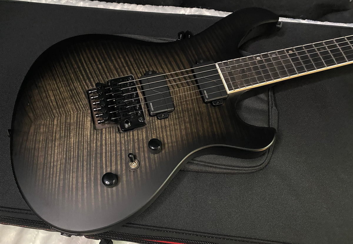 NEW! Epiphone Prophecy Victory FR Floyd Rose - Inspired by Gibson - Obsidian Storm Satin - Authorized Dealer - 8lbs - G07866 (Copy)