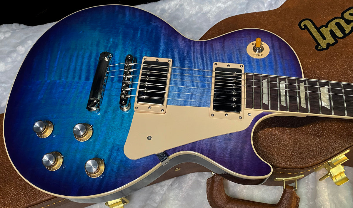 NEW! Gibson Les Paul Standard '60s Blueberry Burst - Authorized Dealer - 10.1 lbs - G07890