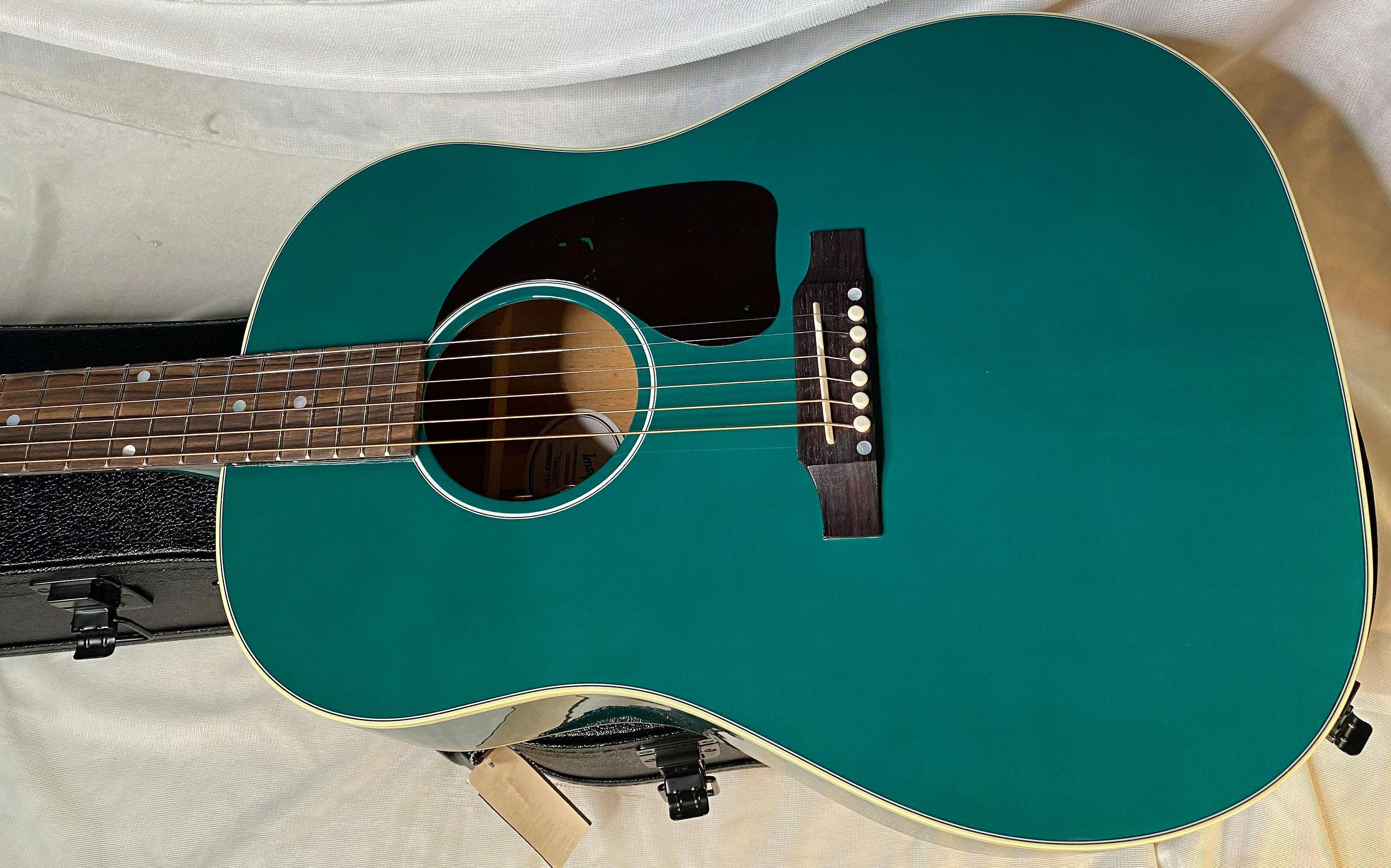 NEW! Gibson J-45 Standard Acoustic Electric Guitar - Translucent Teal - Authorized Dealer - 4.8lbs - G05729
