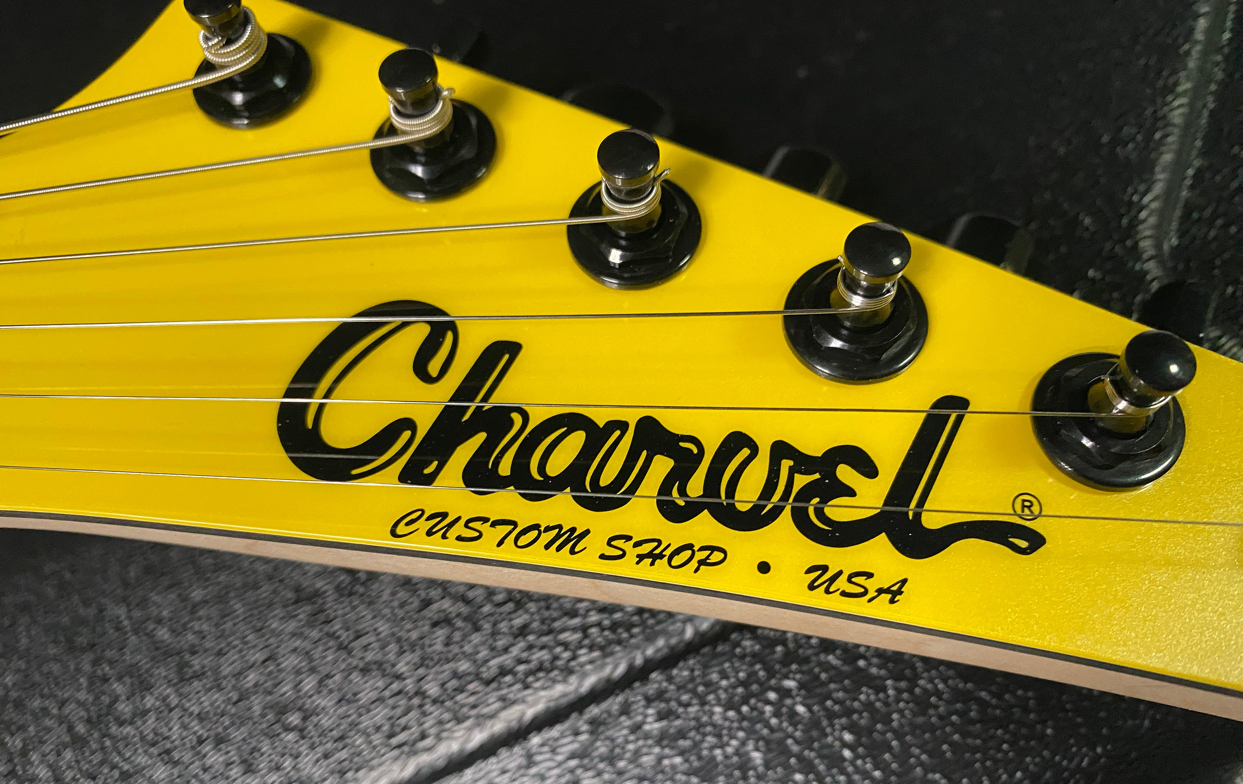 NEW ! Charvel USA Custom Shop Limited Edition San Dimas HS - Yellow Pearl Finish - Authorized Dealer - G07165