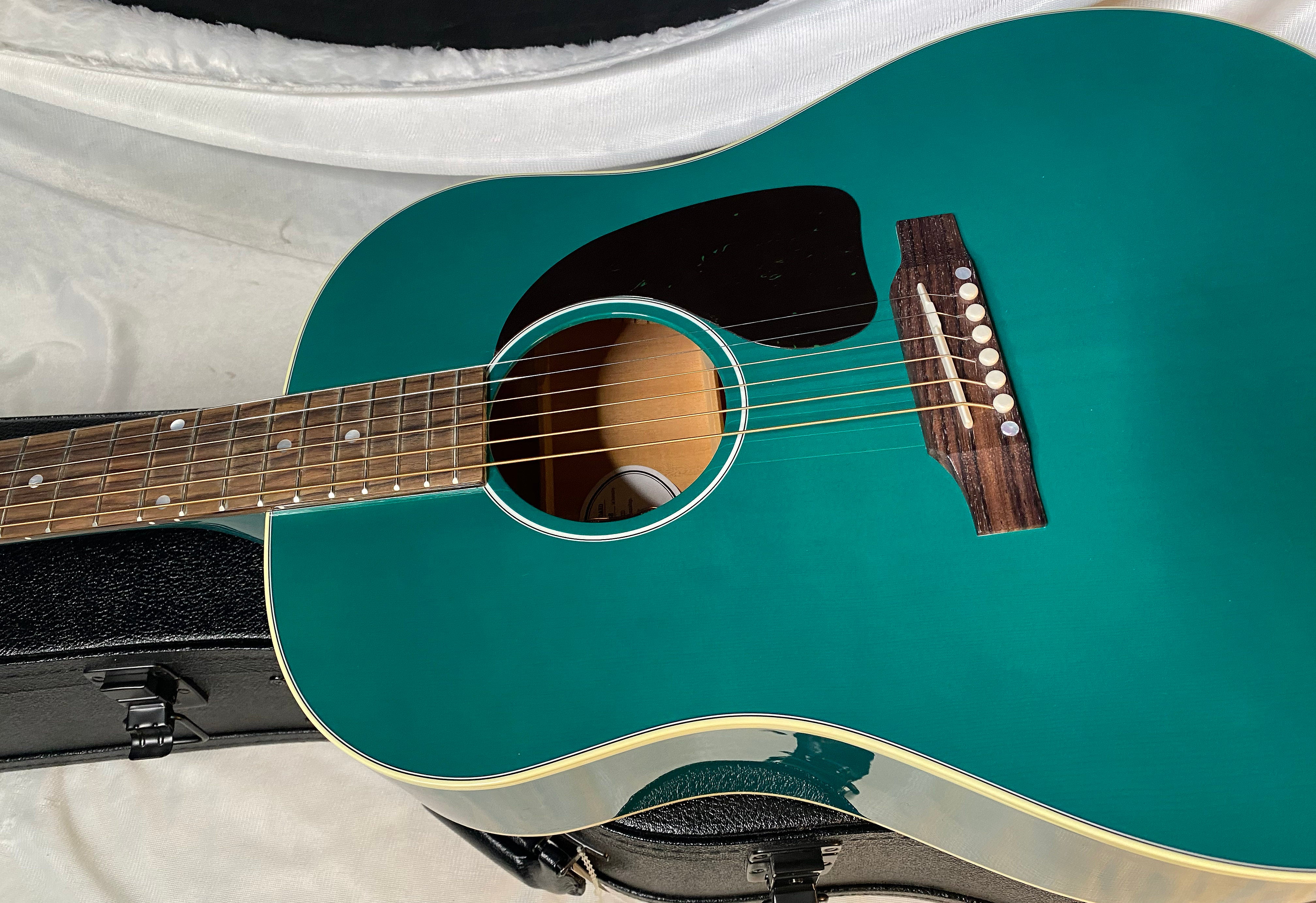 NEW! Gibson J-45 Standard Acoustic Electric Guitar - Translucent Teal - Authorized Dealer - 4.7lbs - G05731