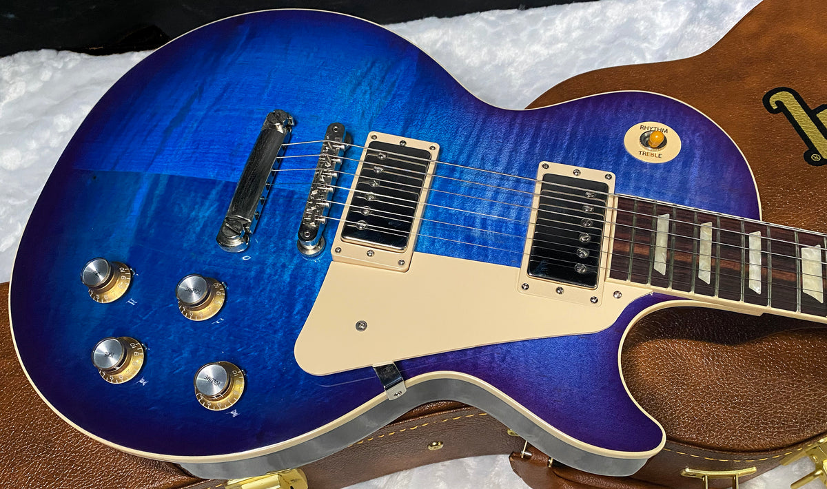 NEW! Gibson Les Paul Standard '60s Blueberry Burst - Authorized Dealer - 9.3 lbs - G07882