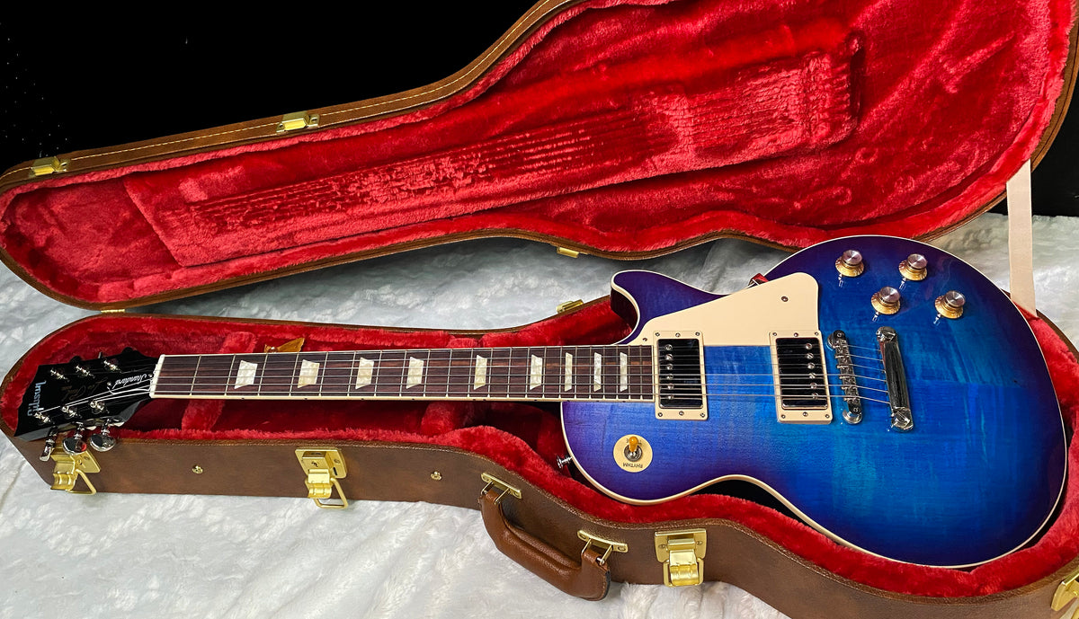 NEW! Gibson Les Paul Standard '60s Blueberry Burst - Authorized Dealer - 9.3 lbs - G07882