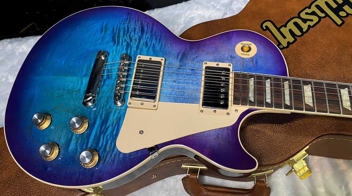 NEW! Gibson Les Paul Standard '60s Blueberry Burst - Authorized Dealer - 9.6 lbs - G07885