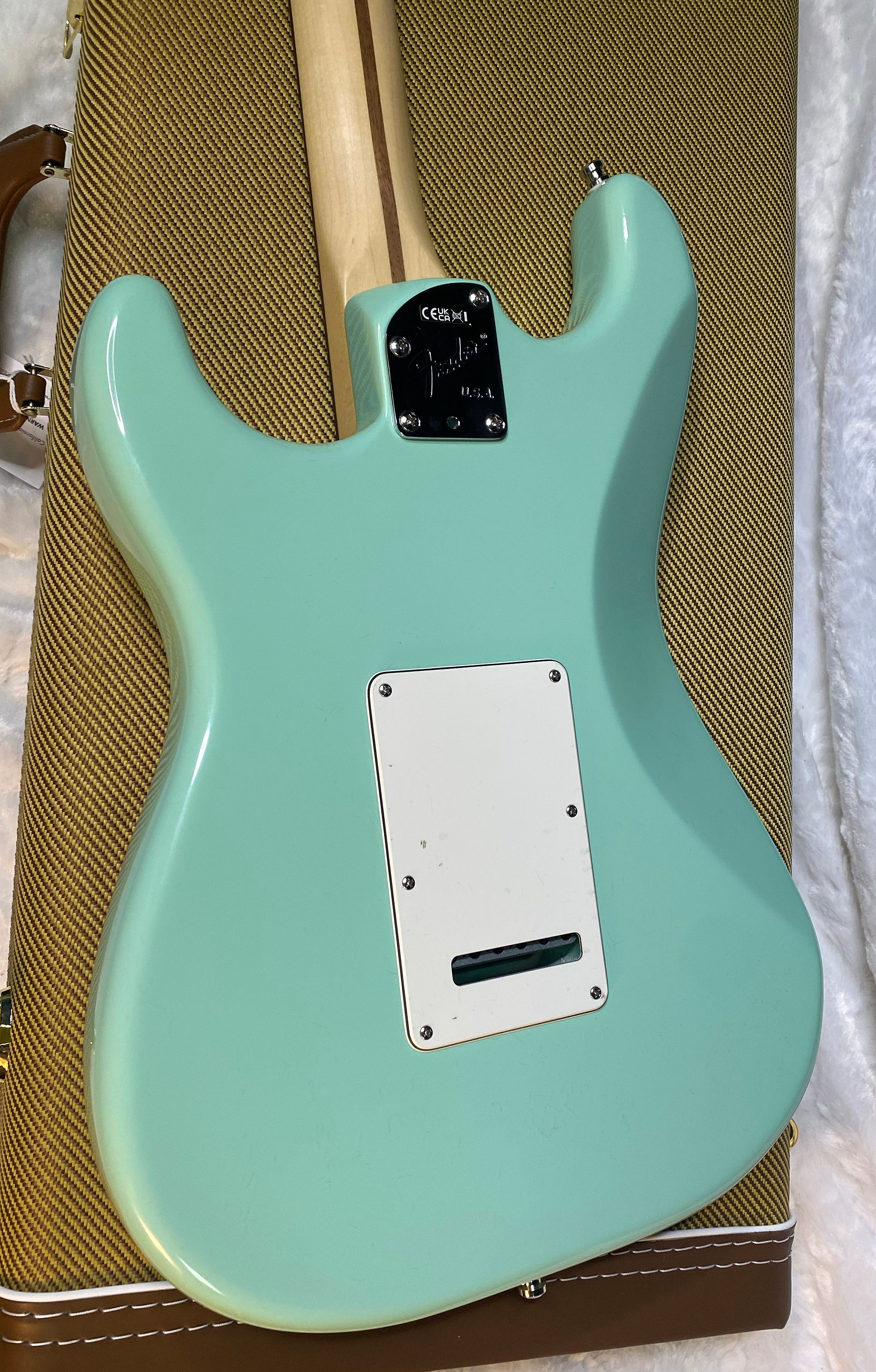 NEW! Fender Jeff Beck Artist Series Stratocaster Surf Green - 8lbs - Authorized Dealer - G06525