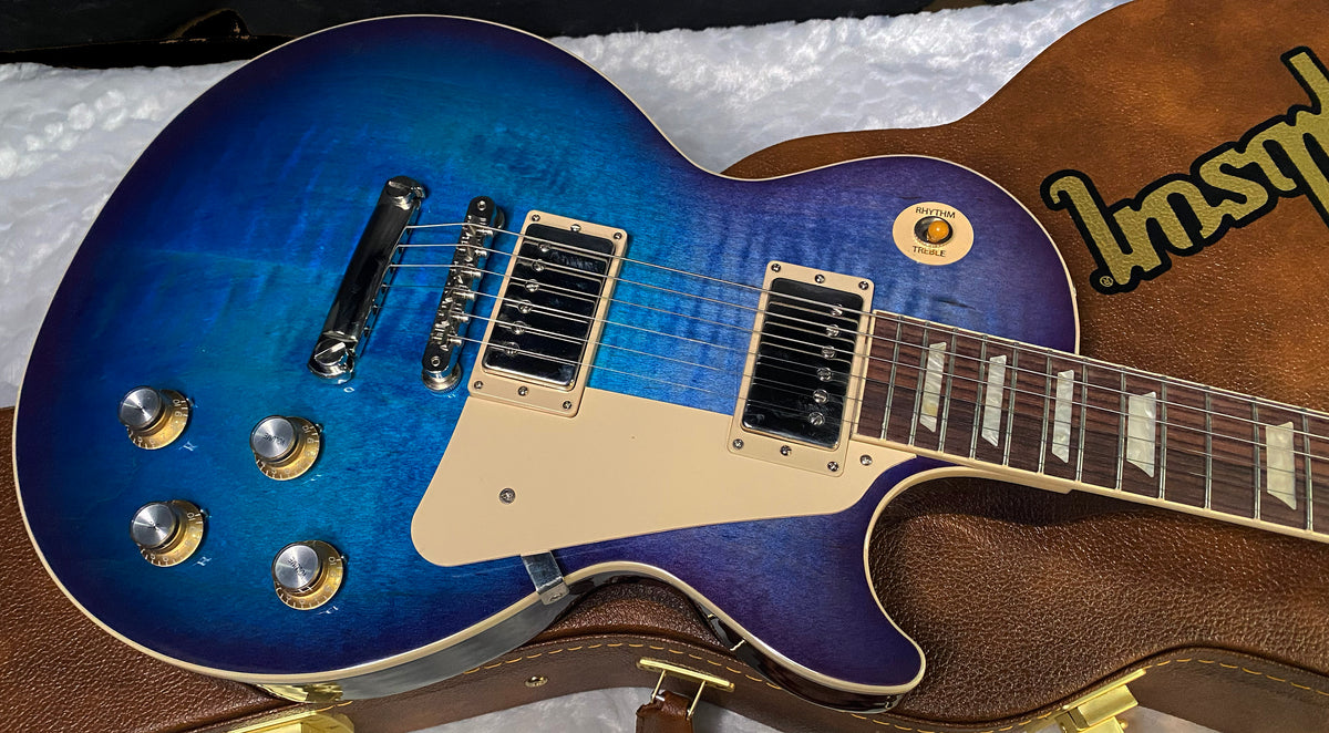 NEW! Gibson Les Paul Standard '60s Blueberry Burst - Authorized Dealer - 9.1 lbs - G07881