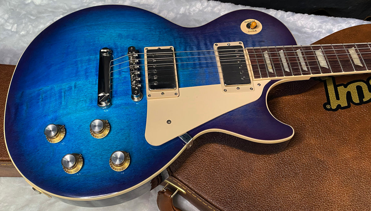 NEW! Gibson Les Paul Standard '60s Blueberry Burst - Authorized Dealer - 9.1 lbs - G07881