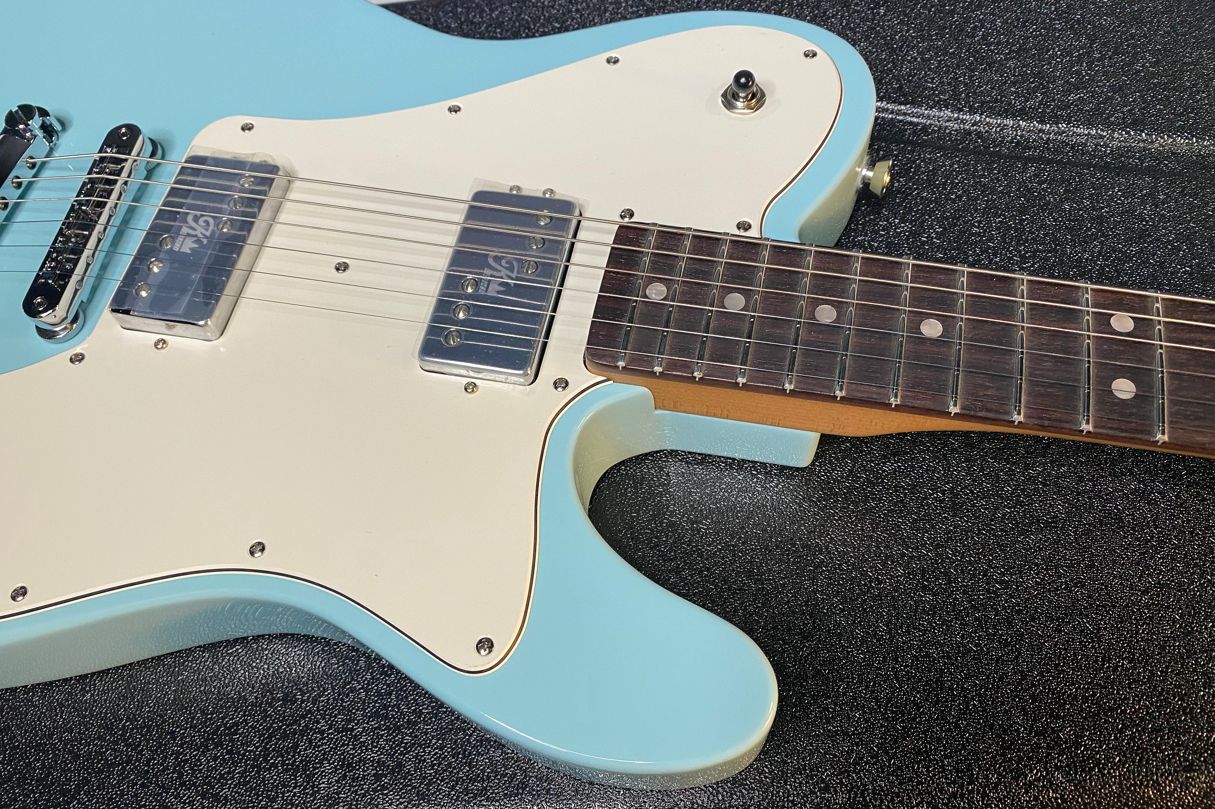 NEW! Fender Kingfish Delta Day Telecaster Deluxe - Daphne Blue - Hardshell Case - Authorized Dealer - 8.3 lbs - G06531