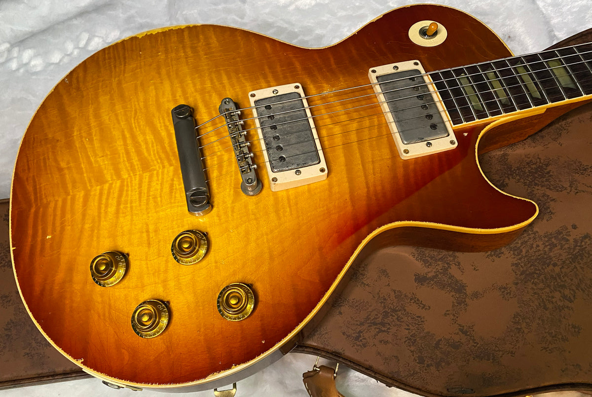 NEW! Gibson Custom 1959 Les Paul Standard Reissue - Molten Amber Burst Murphy Lab Heavy Aged - 2026 Custom Collection Limited Edition - 8.7 lbs - Authorized Dealer - In-Stock! - G07951