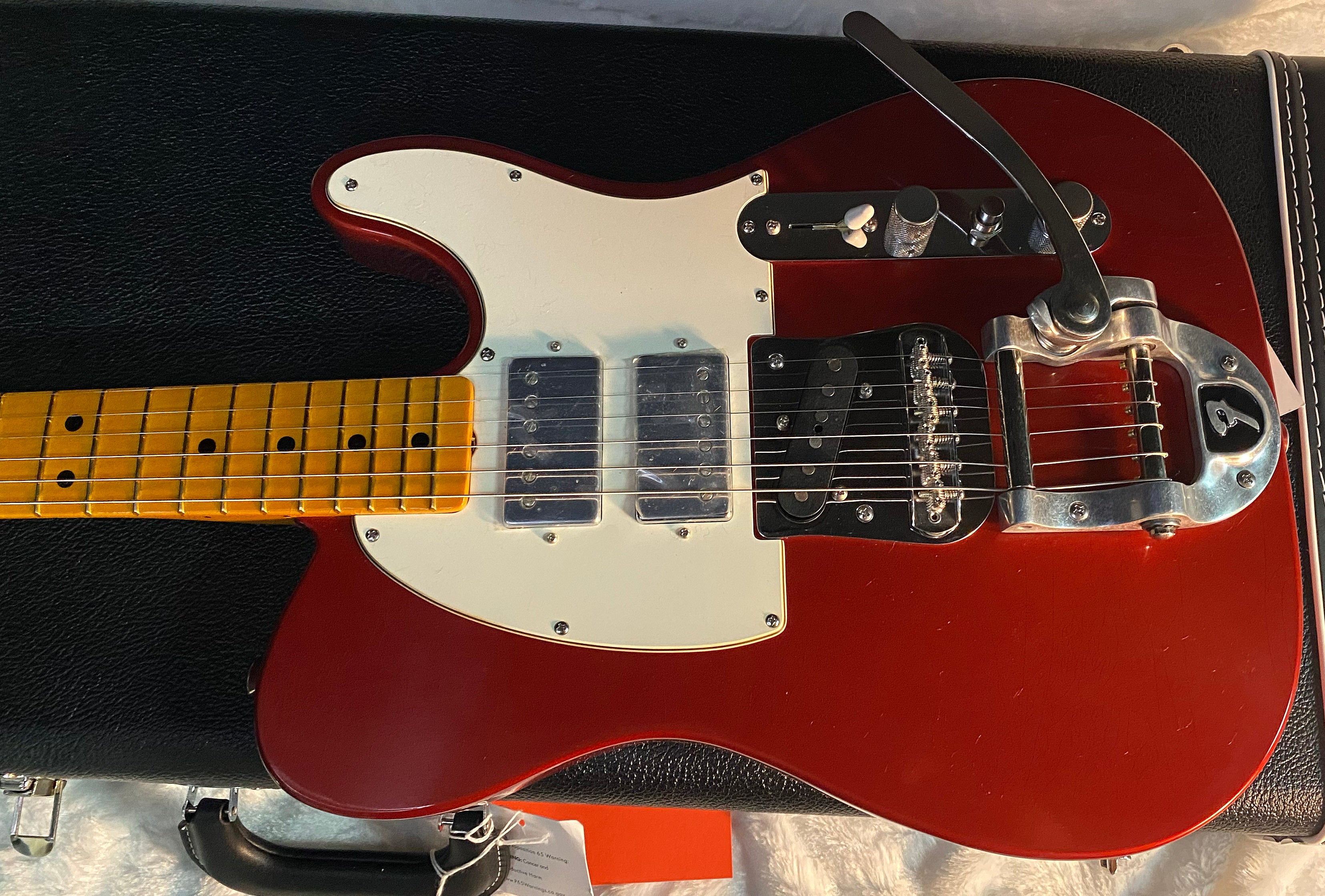 NEW! Fender Stories Collection Mike Campbell Red Dog Telecaster - Red Dog Red - Authorized Dealer - G06529