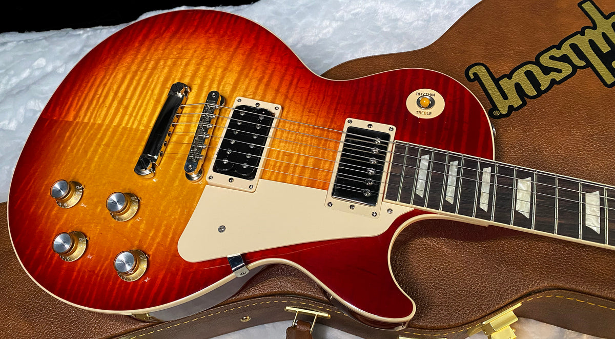 NEW ! Gibson Les Paul Standard '60s - KILLER AAA Flame - Factory Sunburst (custom shop finish) - Bizarre Guitar Limited Edition - .9.3lbs - Authorized Dealer - G07904