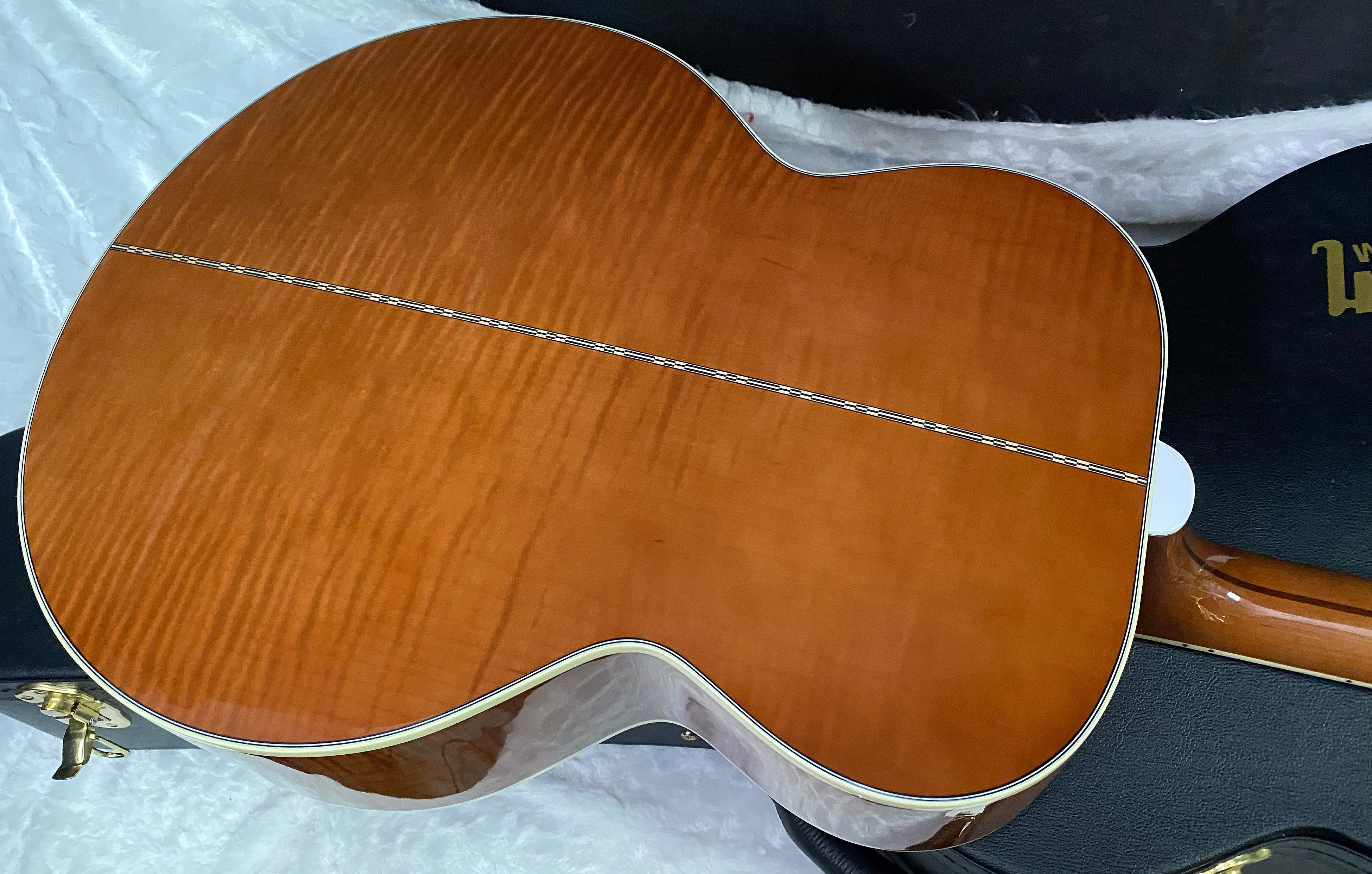 NEW ! Gibson Acoustic SJ-200 Custom Shop Anniversary Limited Edition Acoustic-electric Guitar - Cremona Burst - 4.85lbs - Authorized Dealer - G07193