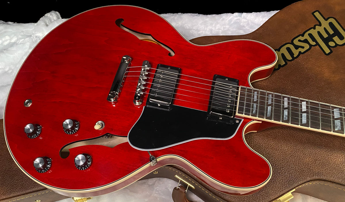 NEW ! Gibson ES-345 Semi Hollowbody Electric Guitar - Sixties 60's Cherry Finish - 8.9 lbs - Authorized Dealer - G07906