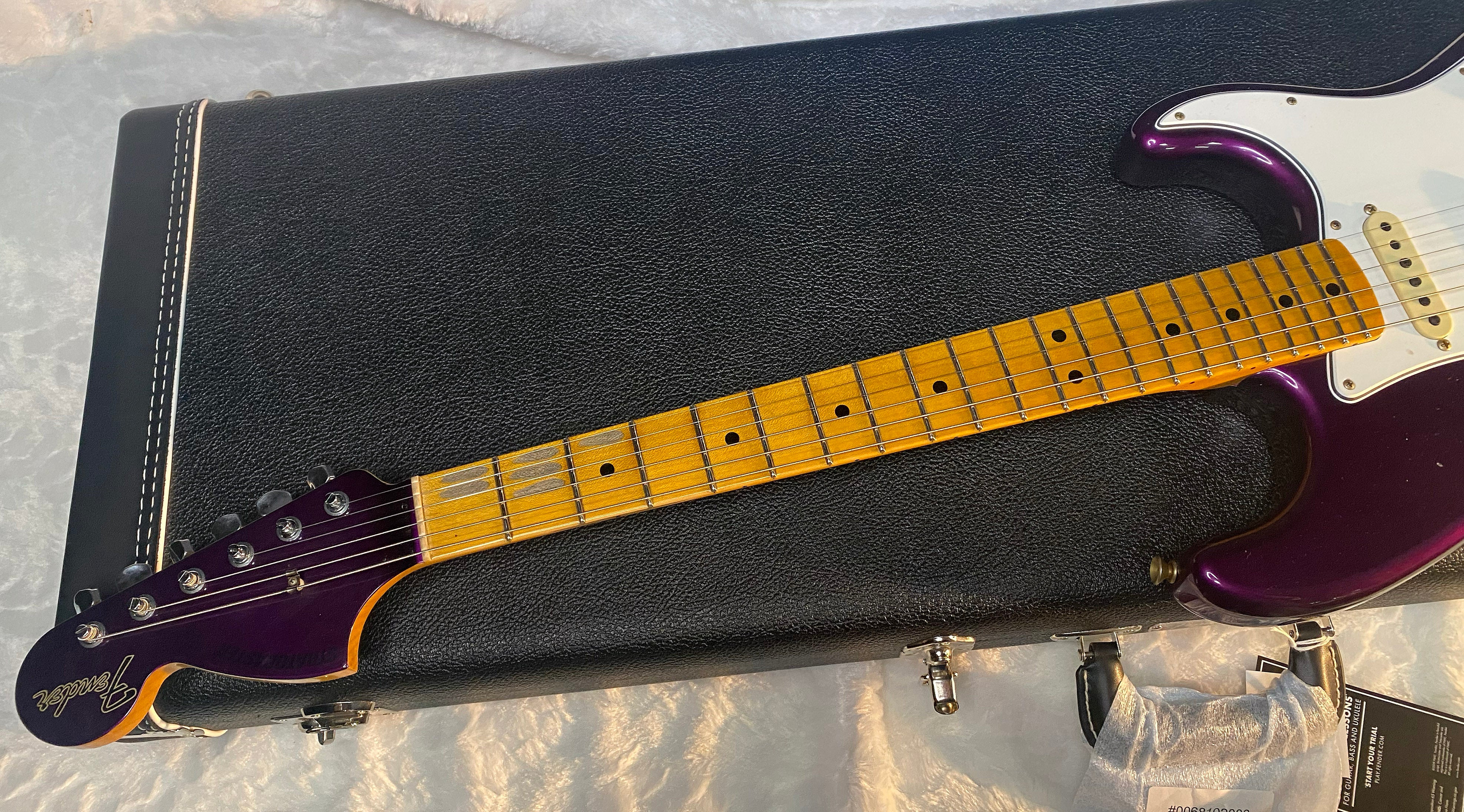 NEW! Fender Custom Shop Special Run '69 Stratocaster Journeyman Relic - Handwound P/U's - Aged Plum - Reverse Headstock - 7.8lbs - Authorized Dealer - One OFF! SUPRE RARE! G06583