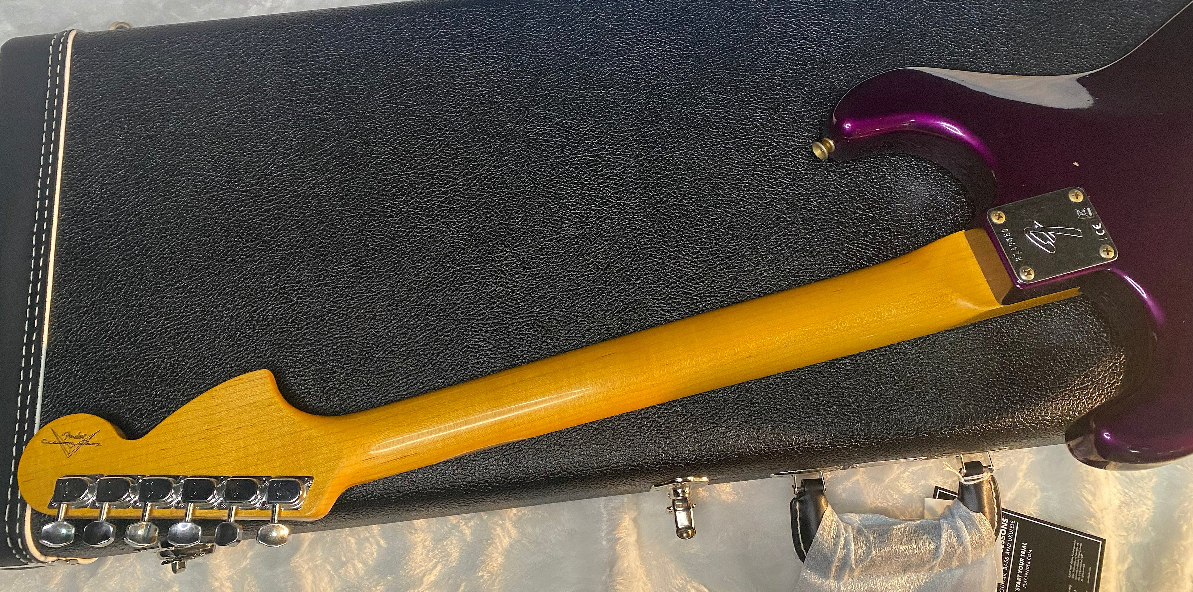 NEW! Fender Custom Shop Special Run '69 Stratocaster Journeyman Relic - Handwound P/U's - Aged Plum - Reverse Headstock - 7.8lbs - Authorized Dealer - One OFF! SUPRE RARE! G06583