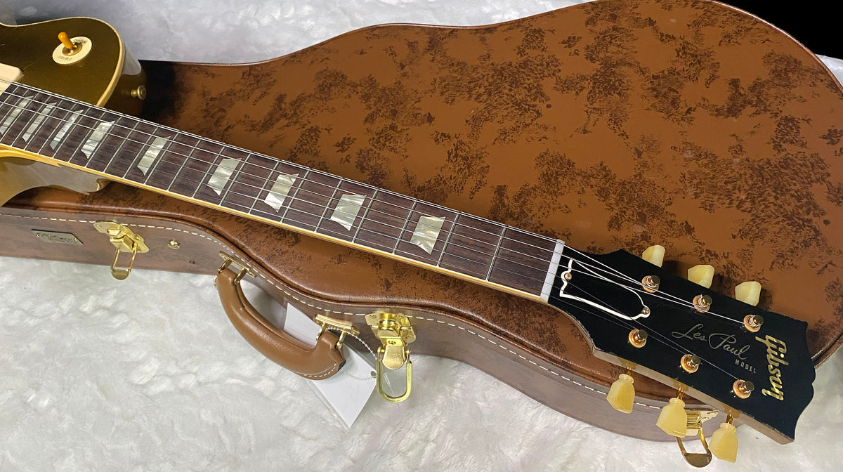 NEW! Gibson Custom 1956 Les Paul Standard Reissue Electric Guitar - All Gold, Light Aged 2026 Limited Edition Collection - Authorized Dealer - In-Stock! - 8.7lbs - G09739