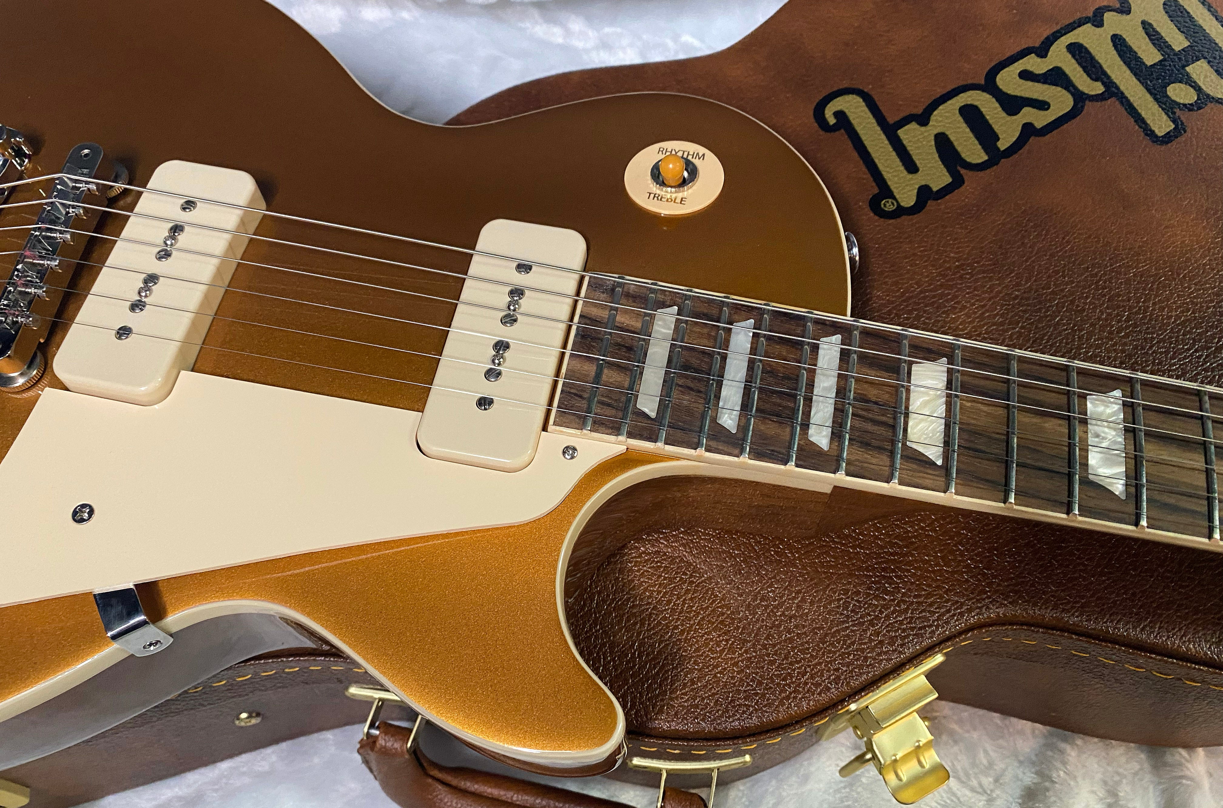 NEW! Gibson Les Paul Standard '50s P-90 - Gold Top - Authorized Dealer - 10 lbs - G07208