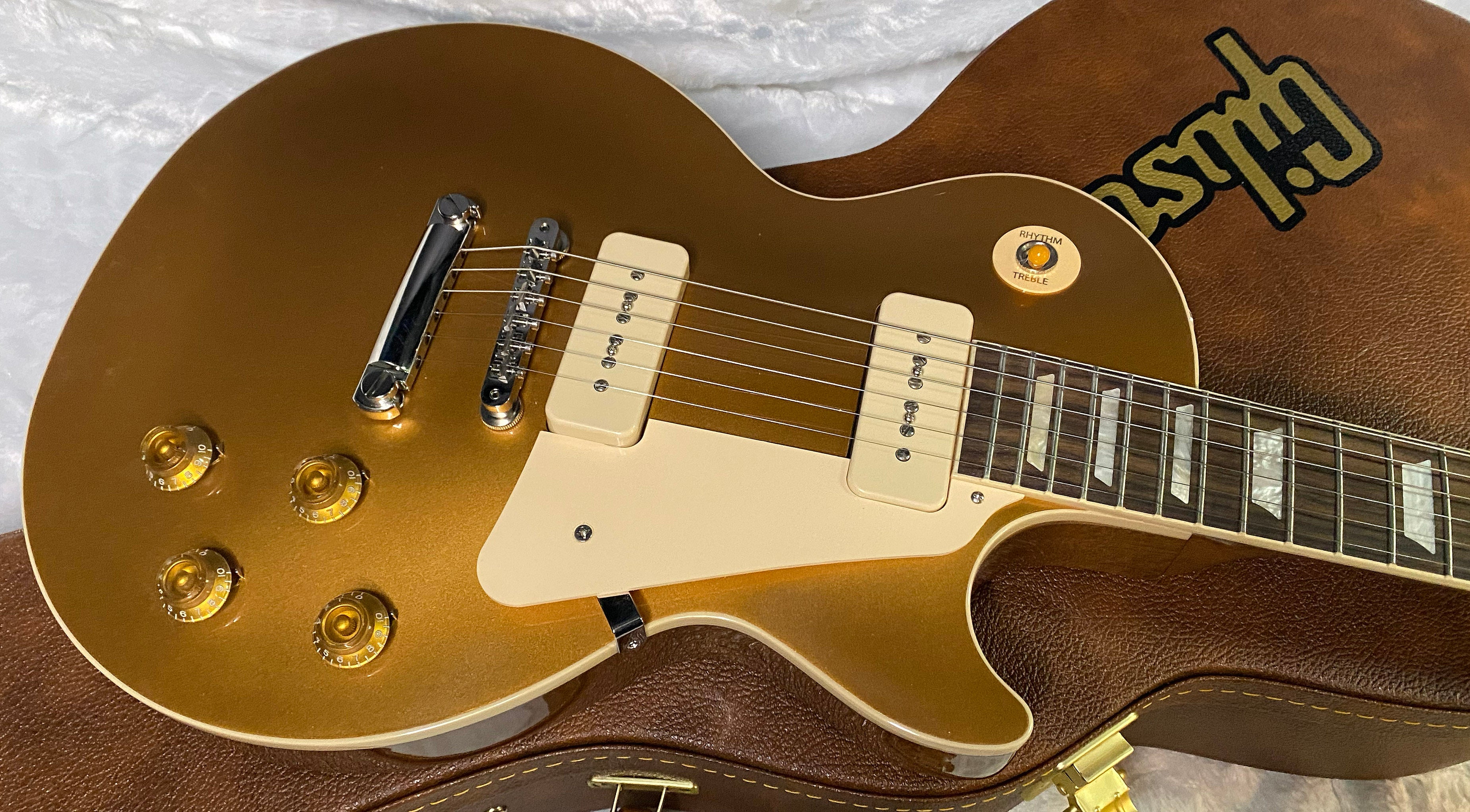 NEW! Gibson Les Paul Standard '50s P-90 - Gold Top - Authorized Dealer - 9.7 lbs - G07176
