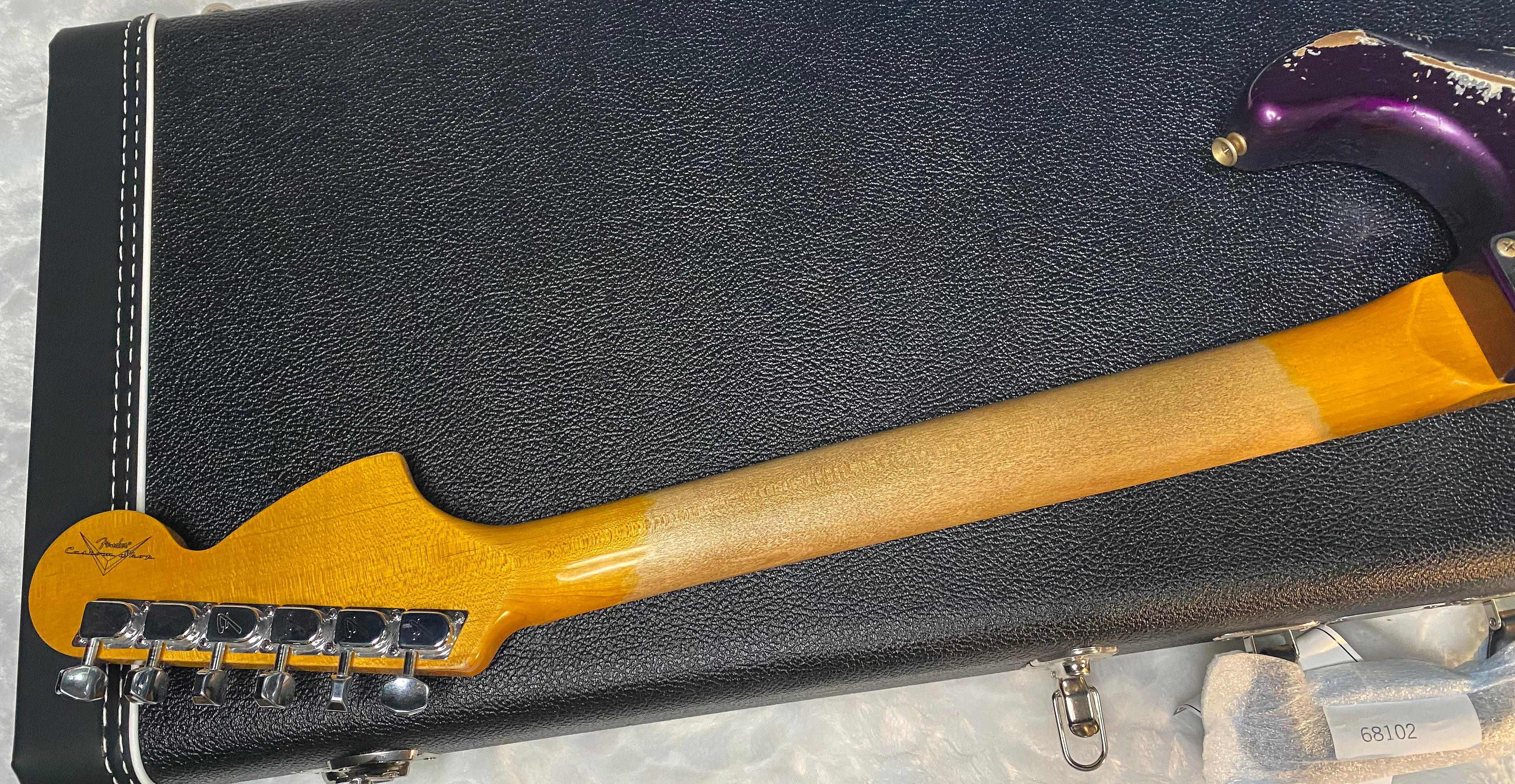 NEW! Fender Custom Shop Special Run '69 Stratocaster Heavy Relic - Handwound P/U's - Aged Plum - Reverse Headstock - 7.8lbs - Authorized Dealer - One OFF! SUPRE RARE! G06592