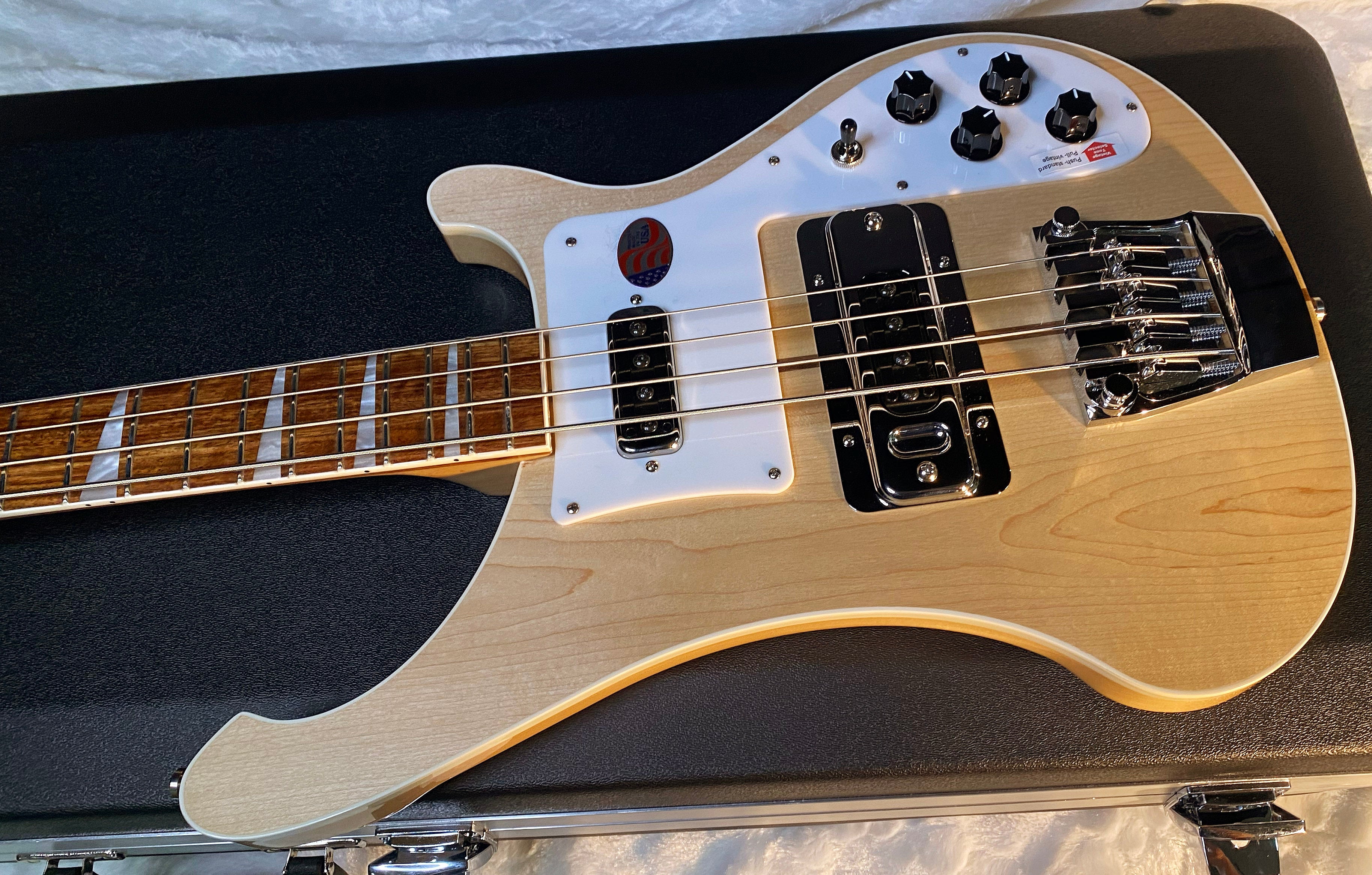 NEW! Rickenbacker 4003 Mapleglo Maple Glo MG - 4-String Bass - Authorized Dealer - 9.45 lbs - G06591