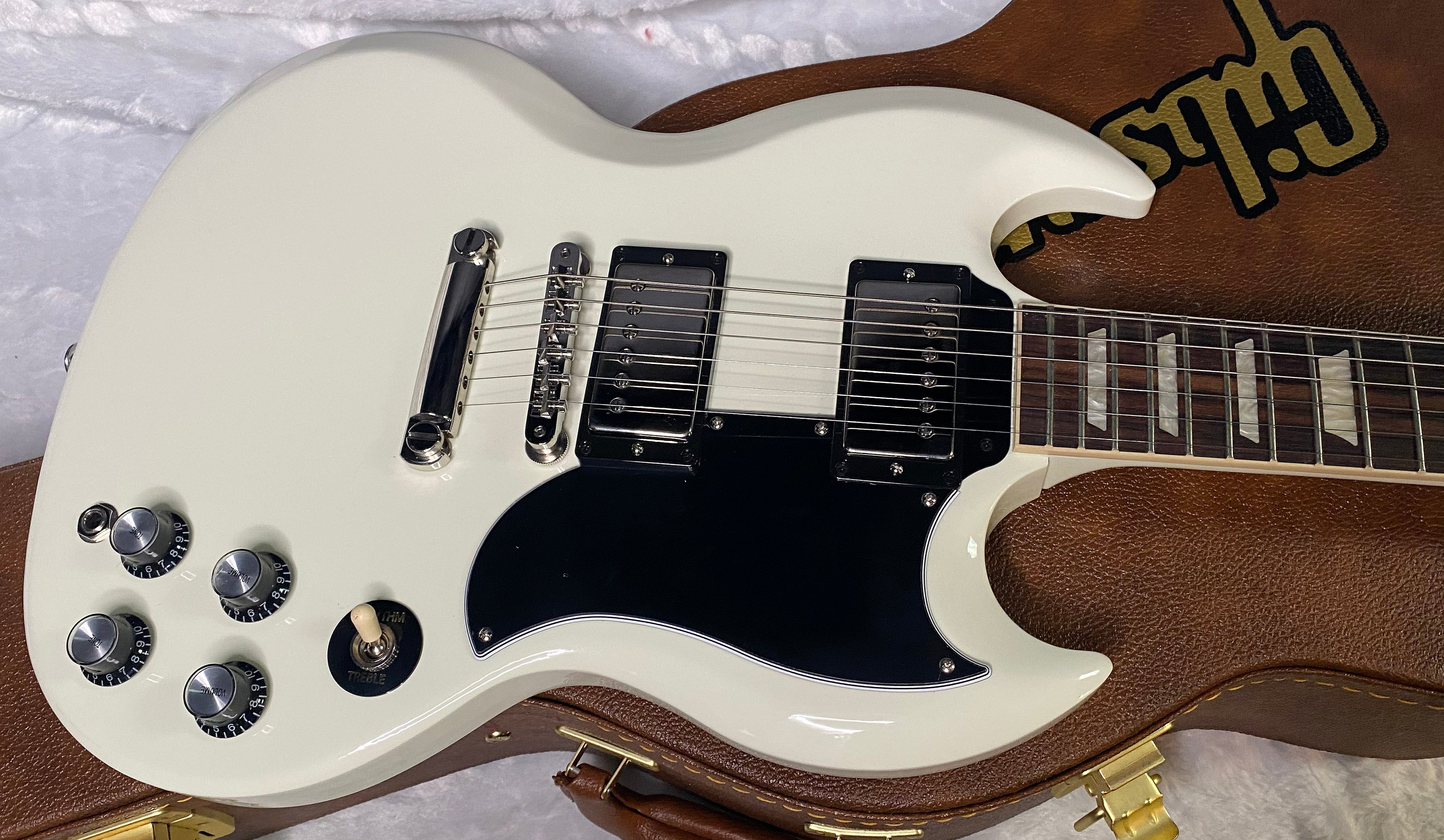 NEW ! Gibson SG Standard '61 Stop Bar - Classic White - Only 6.35 lbs - Authorized Dealer - G07174