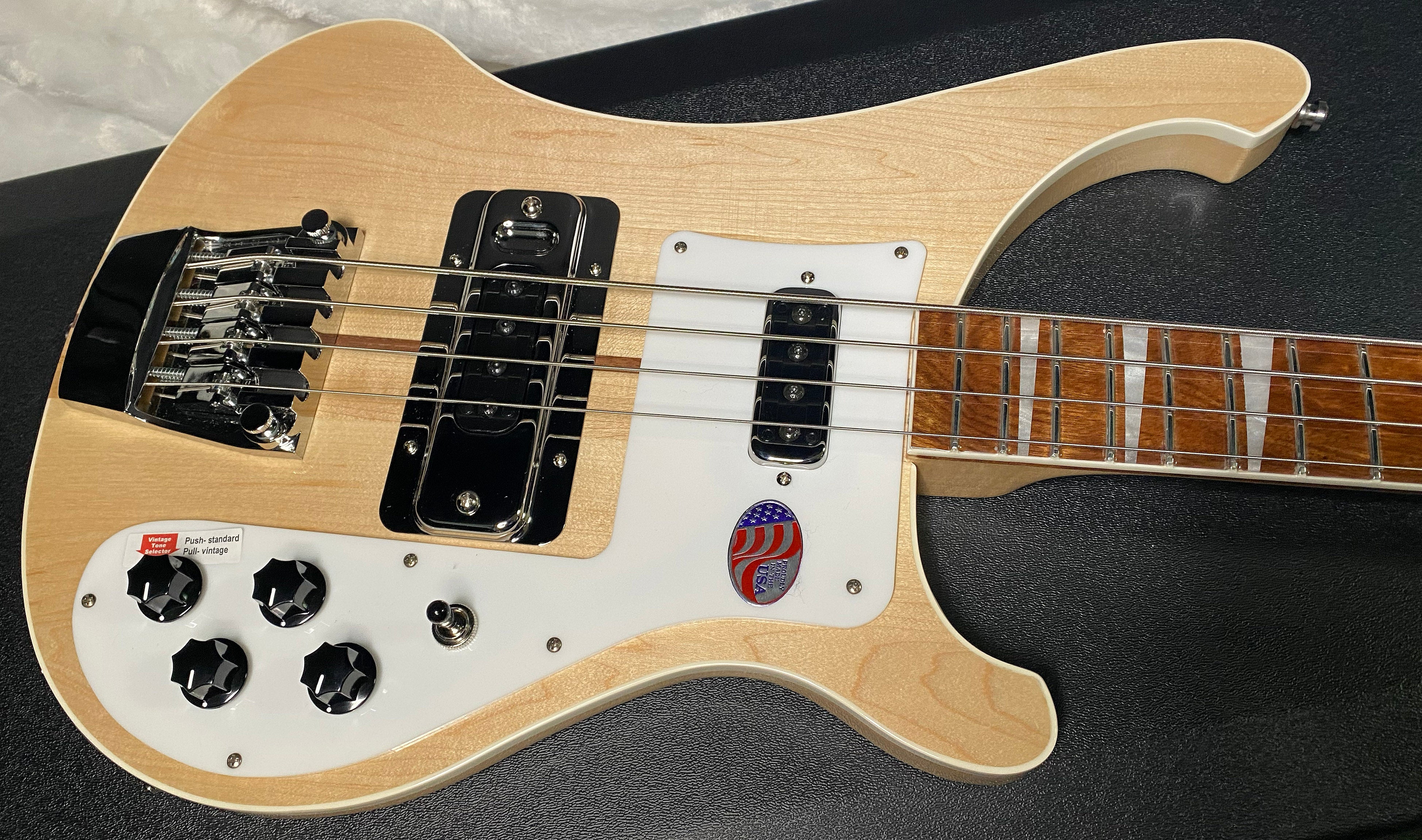 NEW! Rickenbacker 4003 Mapleglo Maple Glo MG - 4-String Bass - Authorized Dealer - 9.5 lbs - G06590