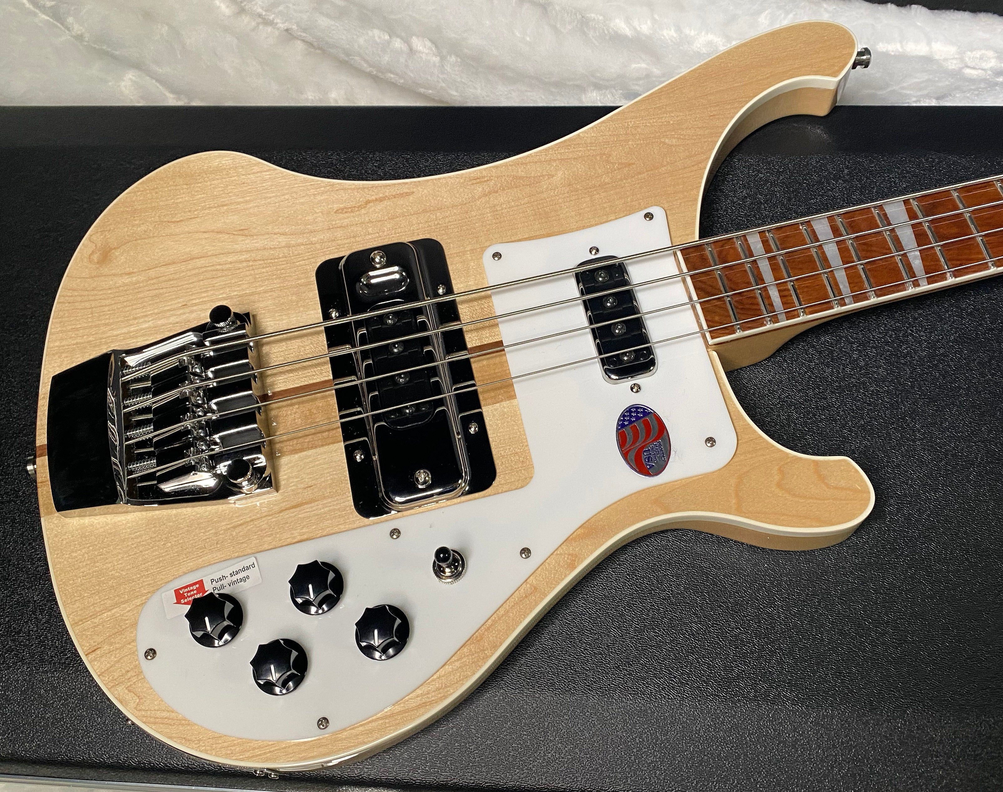 NEW! Rickenbacker 4003 Mapleglo Maple Glo MG - 4-String Bass - Authorized Dealer - 9.5 lbs - G06590