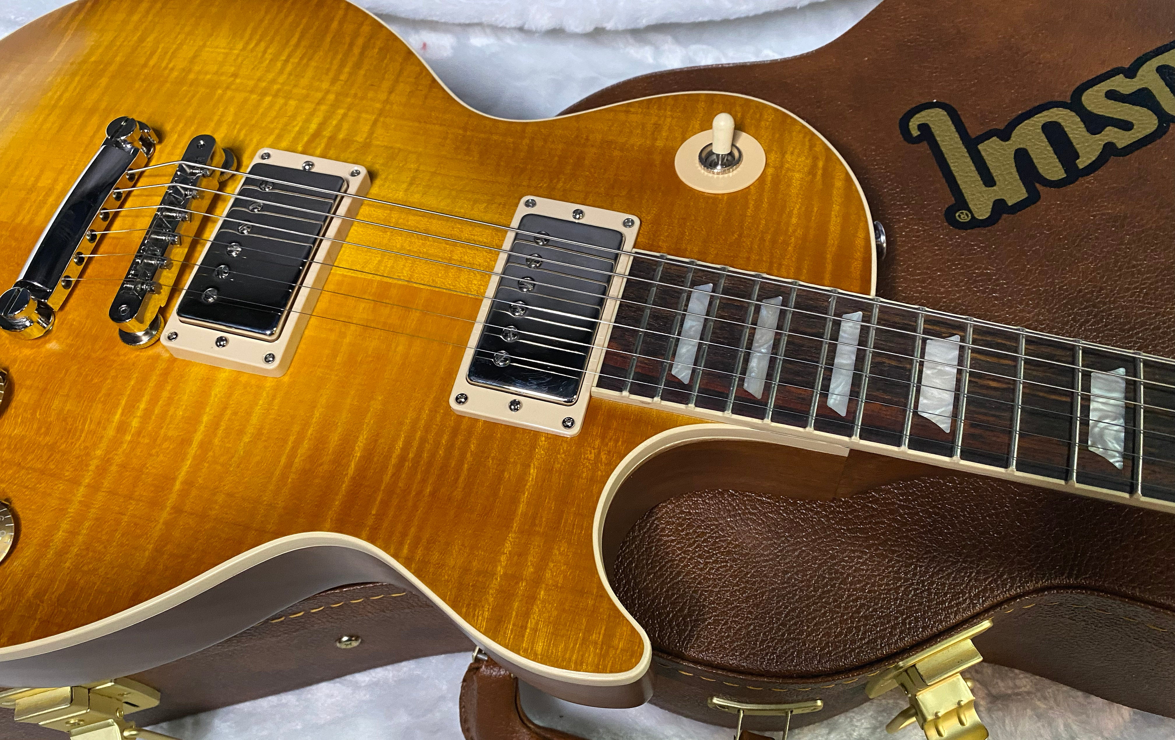 NEW ! Gibson Kirk Hammett "Greeny” Les Paul Standard Greeny Burst -9.5lbs - Authorized Dealer - G07177