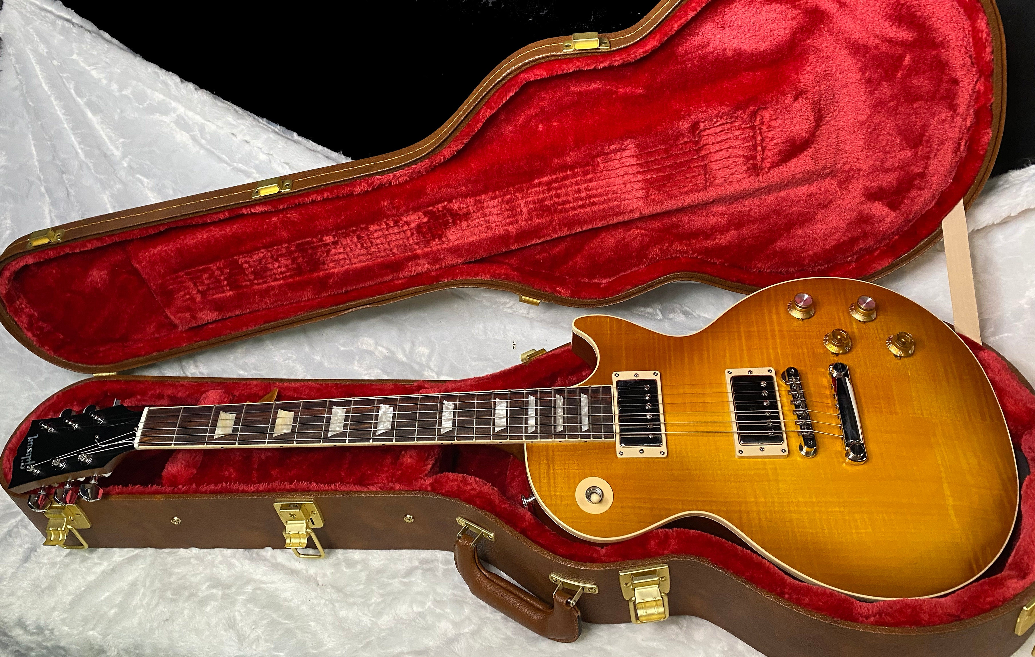 NEW ! Gibson Kirk Hammett "Greeny” Les Paul Standard Greeny Burst -9.5lbs - Authorized Dealer - G07177