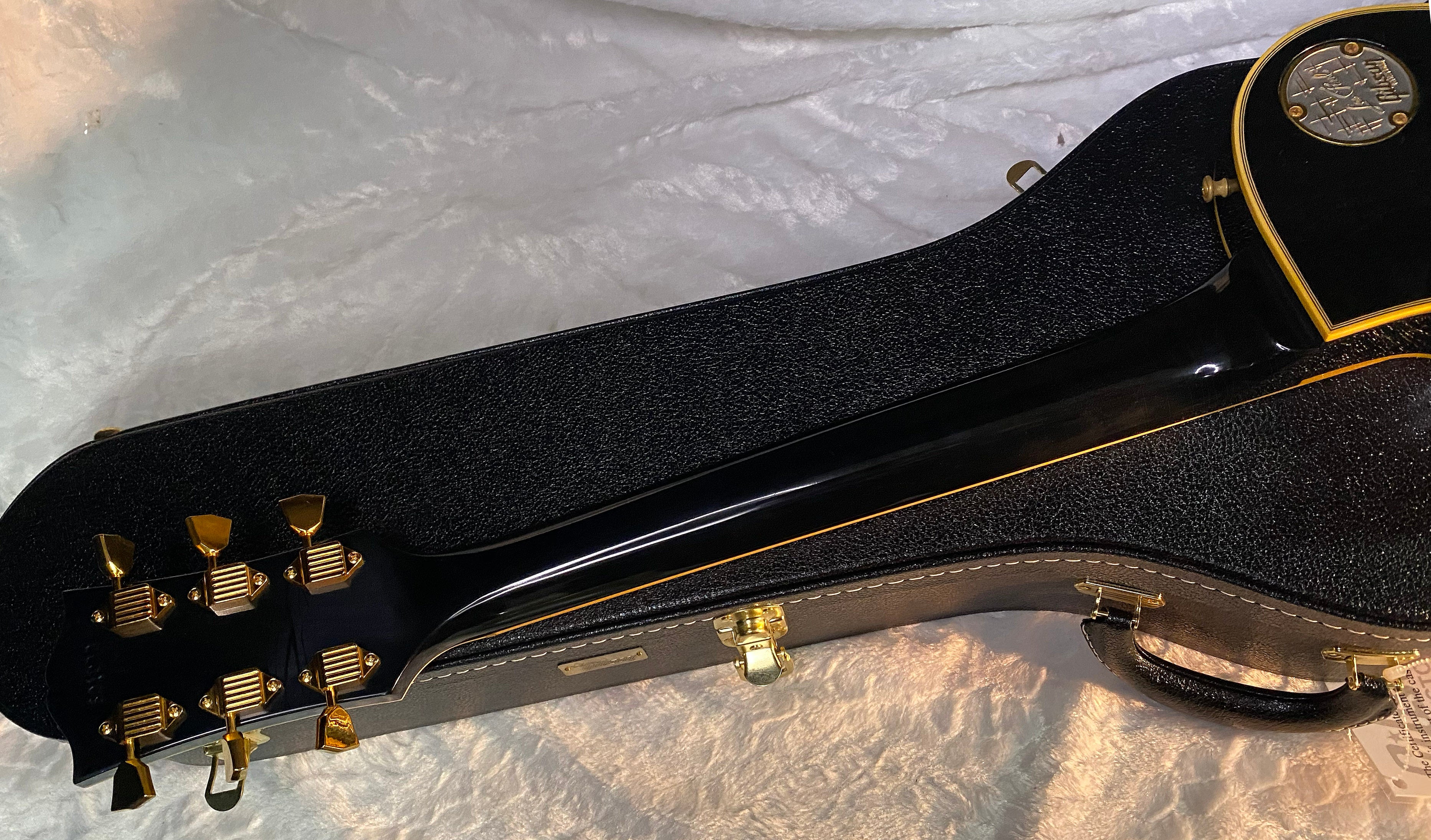 NEW! Gibson Custom Shop Murphy Lab '68 Les Paul Custom Reissue Ultra Light Aged Ebony Authorized Dealer - 9.2 lbs - G06602