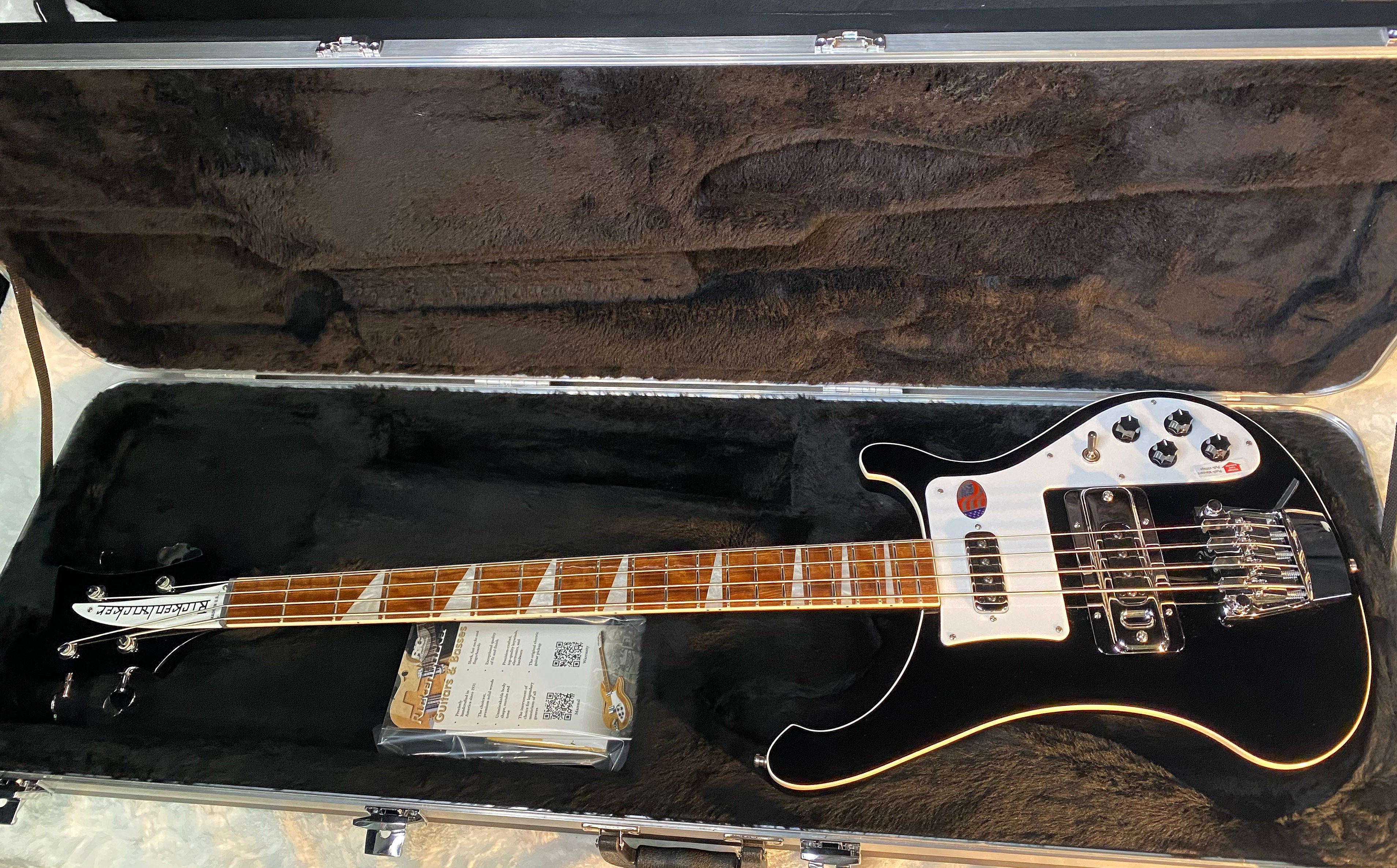 NEW! Rickenbacker 4003 Jetglo Jet Glo JG - 4-String Bass - Authorized Dealer - 9.9 lbs - G06588